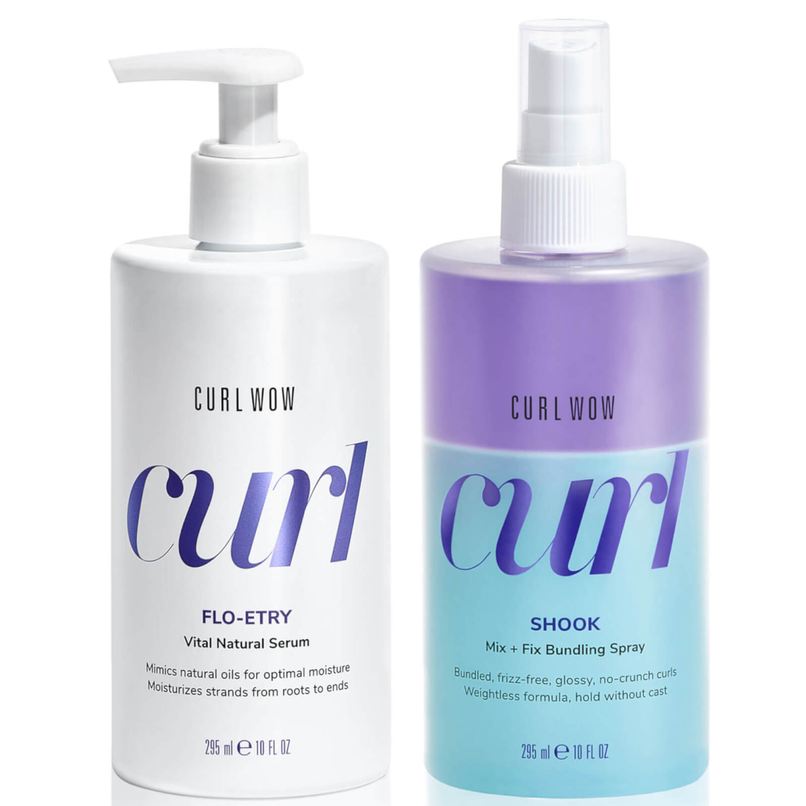 Image of Color Wow Curl Wow Anti-Frizz Curl Styling 295ml Duo