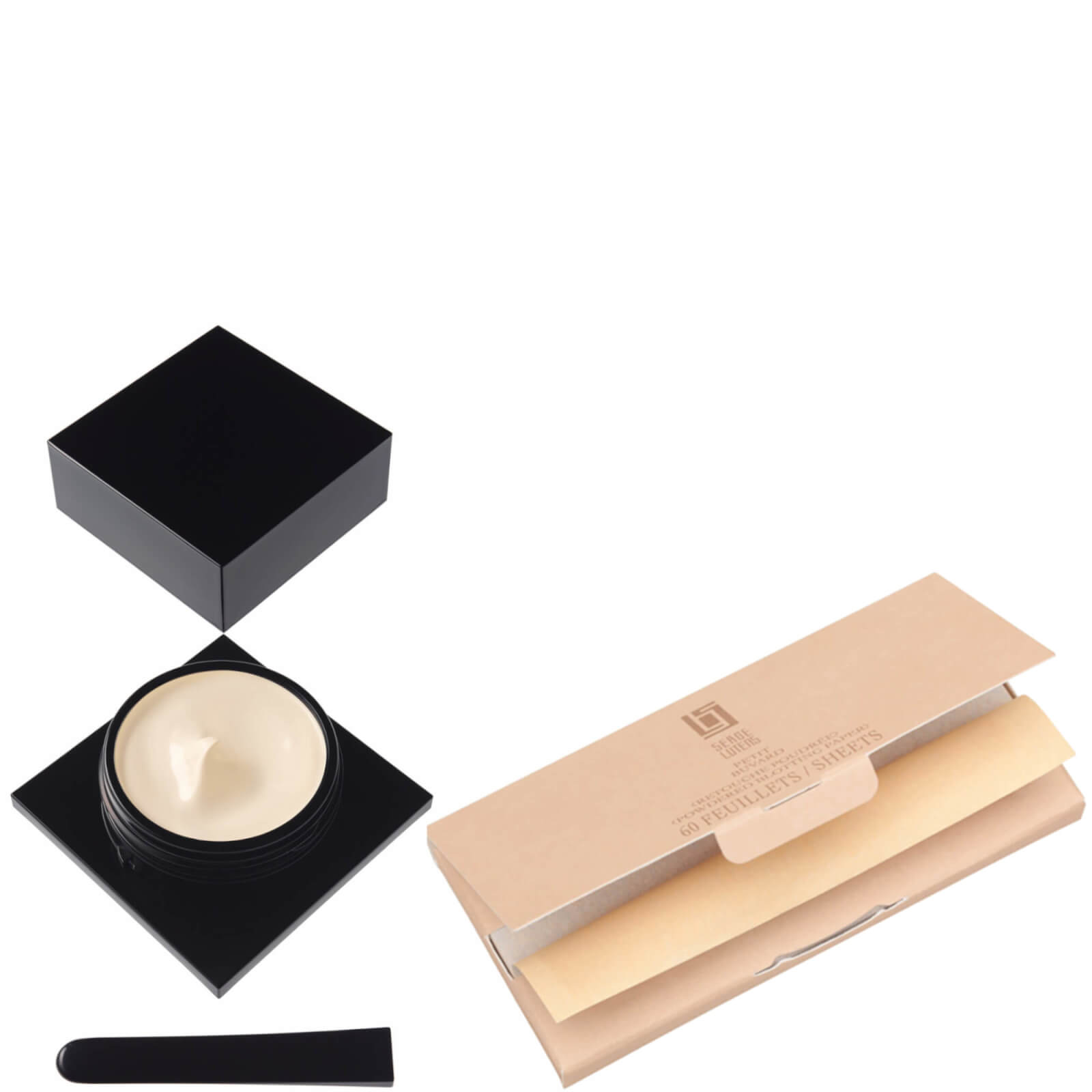 

Serge Lutens Petit Buvard Matifying Paper and Spectral Cream Foundation 30ml Bundle (Various Shades) - Blanc 00