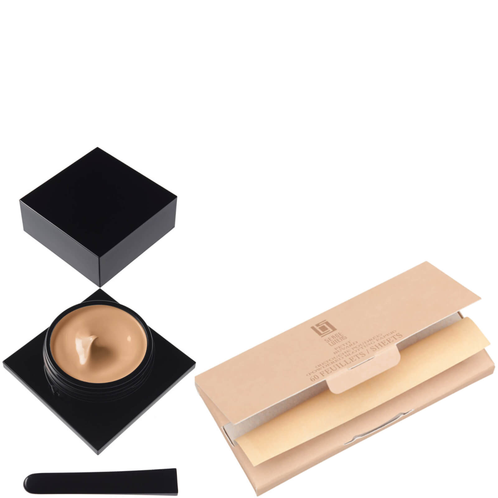 

Serge Lutens Petit Buvard Matifying Paper and Spectral Cream Foundation 30ml Bundle (Various Shades) - O40