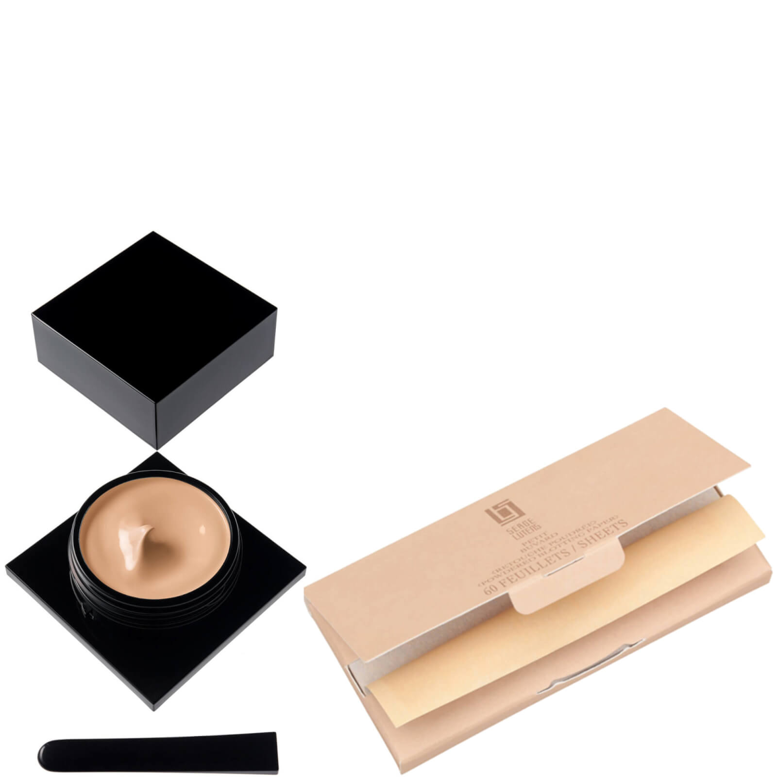 

Serge Lutens Petit Buvard Matifying Paper and Spectral Cream Foundation 30ml Bundle (Various Shades) - I10