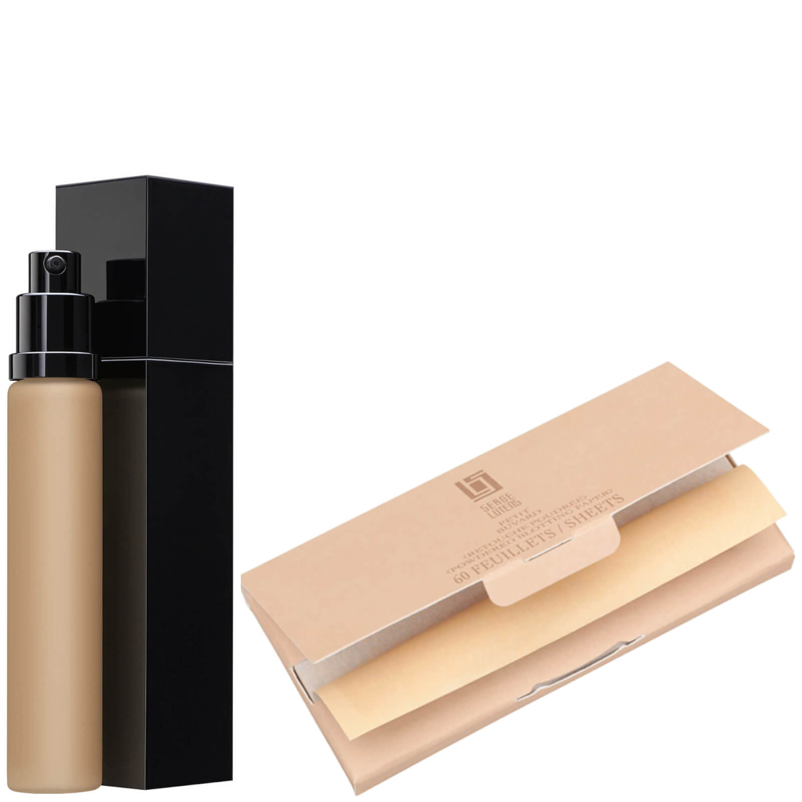 

Serge Lutens Petit Buvard Matifying Paper and Spectral Fluid Foundation 30ml Bundle (Various Shades) - I40