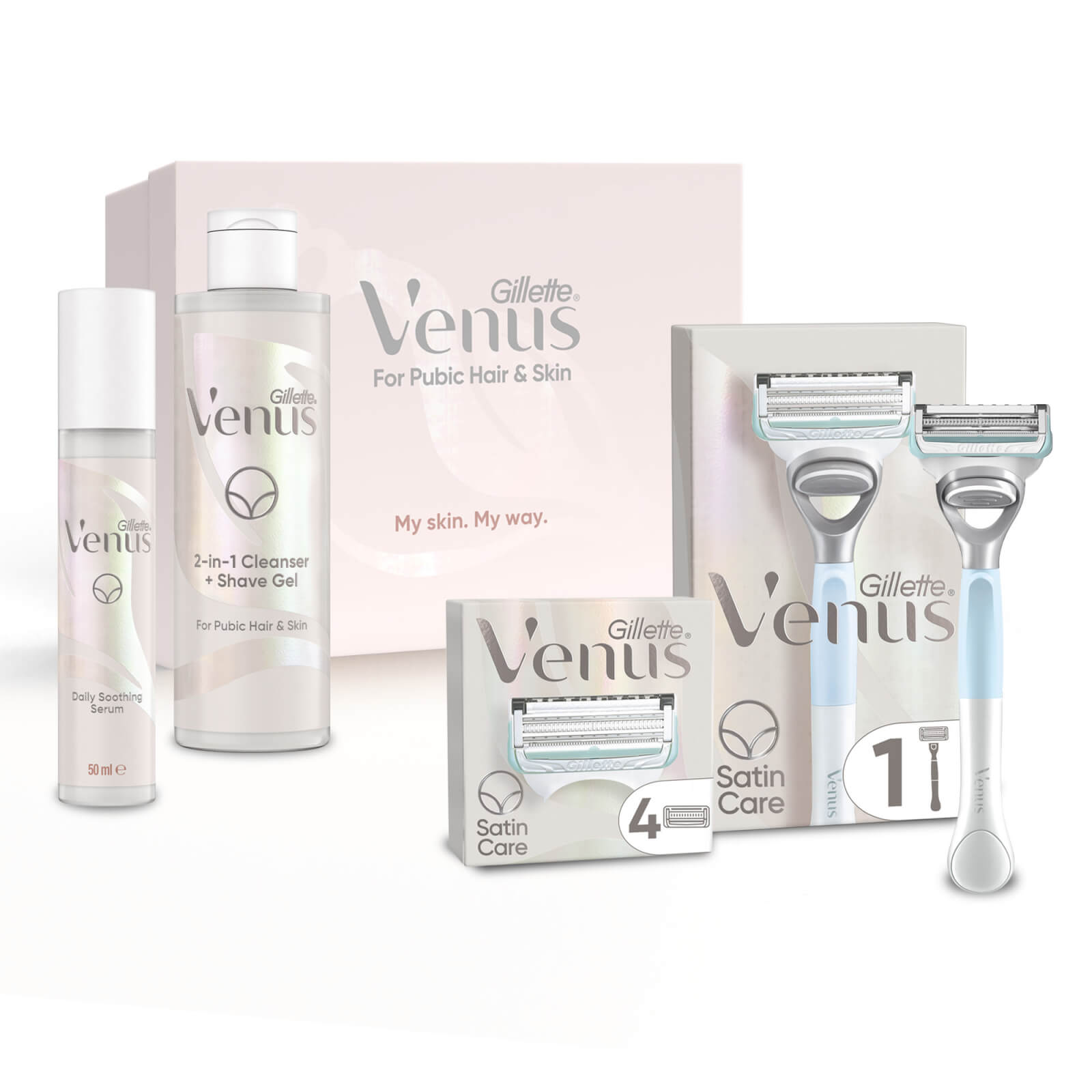 Venus Pubic Hair and Skin Comfort Giftset