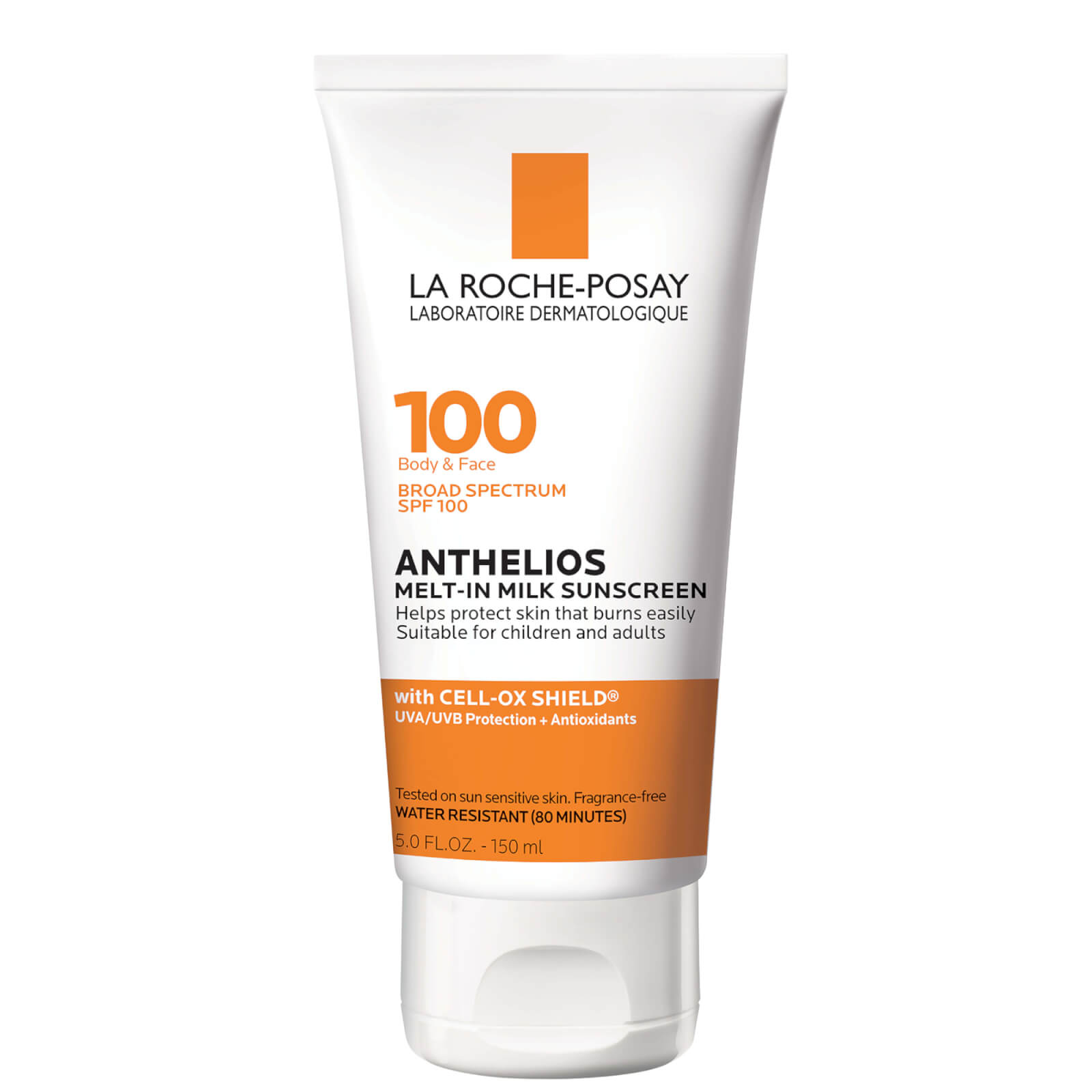 La Roche-posay Anthelios Melt-in Milk Body Face Sunscreen Lotion Broad Spectrum Spf 100 (various Sizes) In White