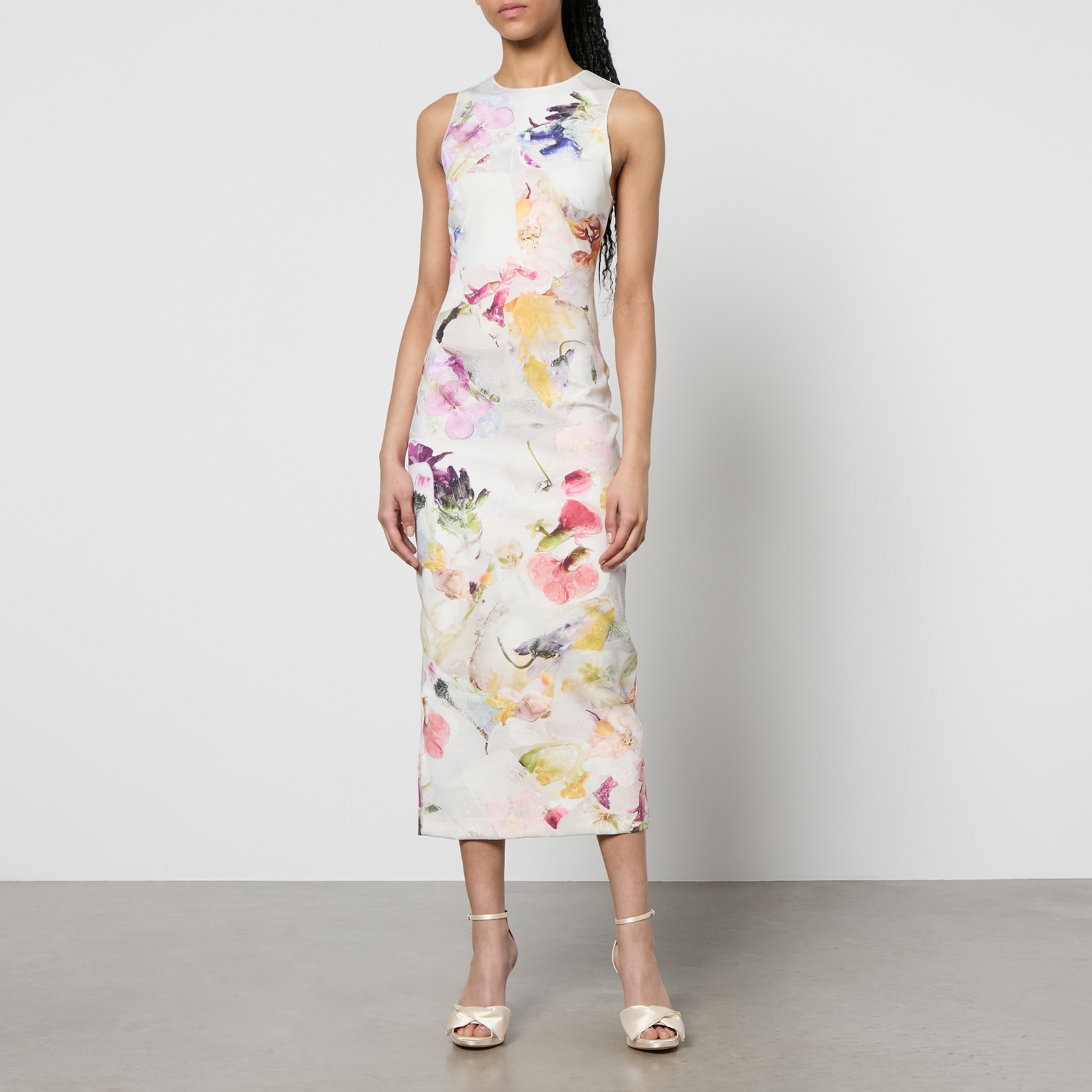 Ted Baker Lilyha Floral-Print Scuba Bodycon Dress