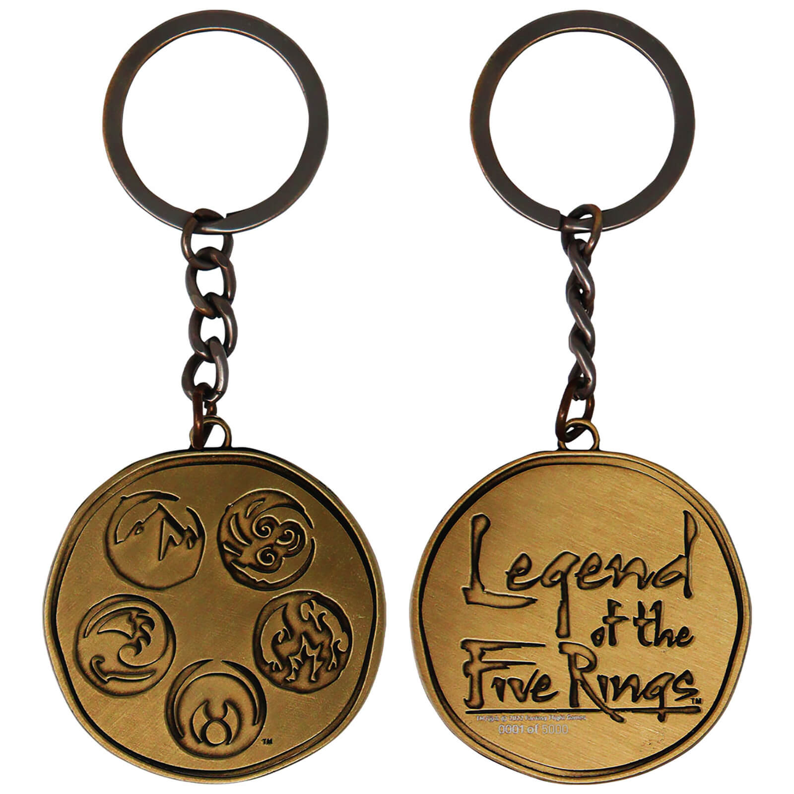 Click to view product details and reviews for Legend Of The Five Rings Limited Edition Key Ring By Fanattik.