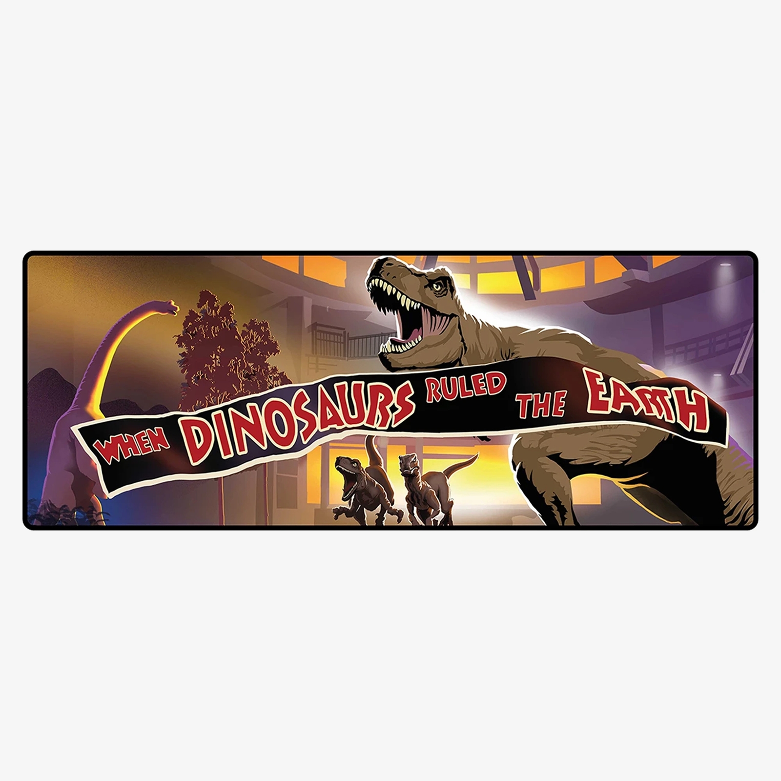 Click to view product details and reviews for Jurassic Park Xl Desk Pad And Coaster Set.
