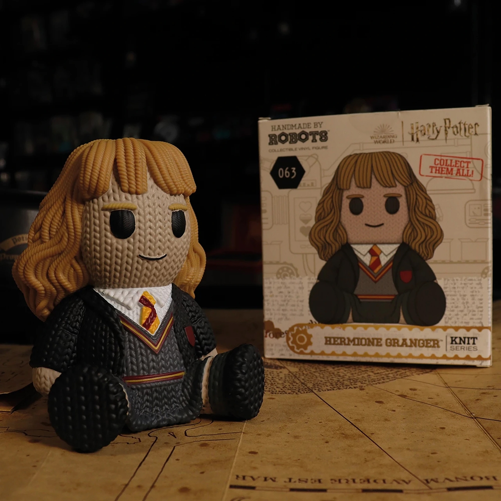 Click to view product details and reviews for Harry Potter Hermione Granger Collectible Vinyl Figure From Handmade By Robots.