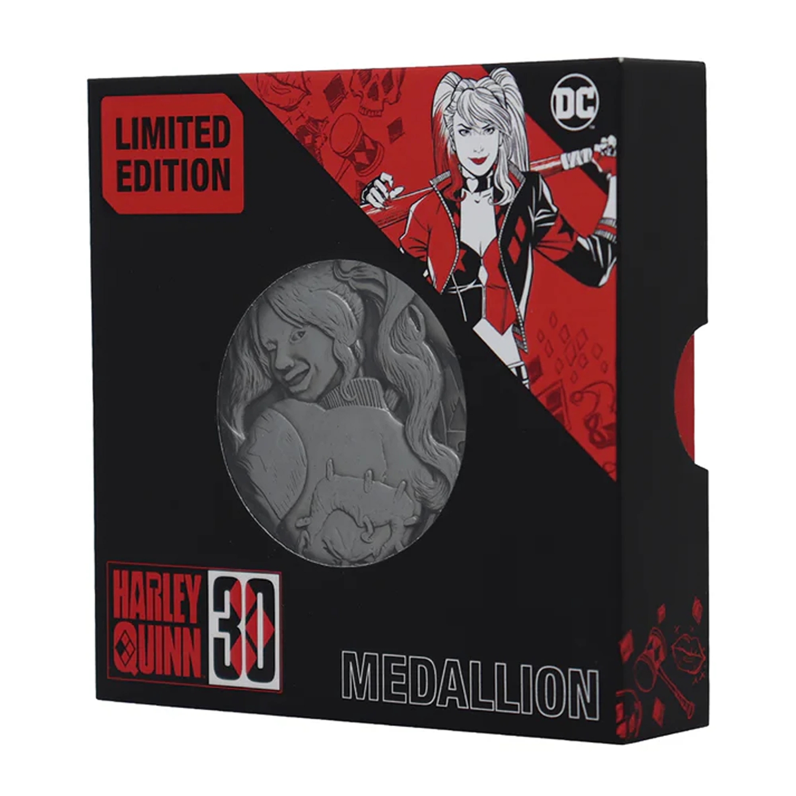 Click to view product details and reviews for Dc Comics Harley Quinn Limited Edition 30th Anniversary Medallion.