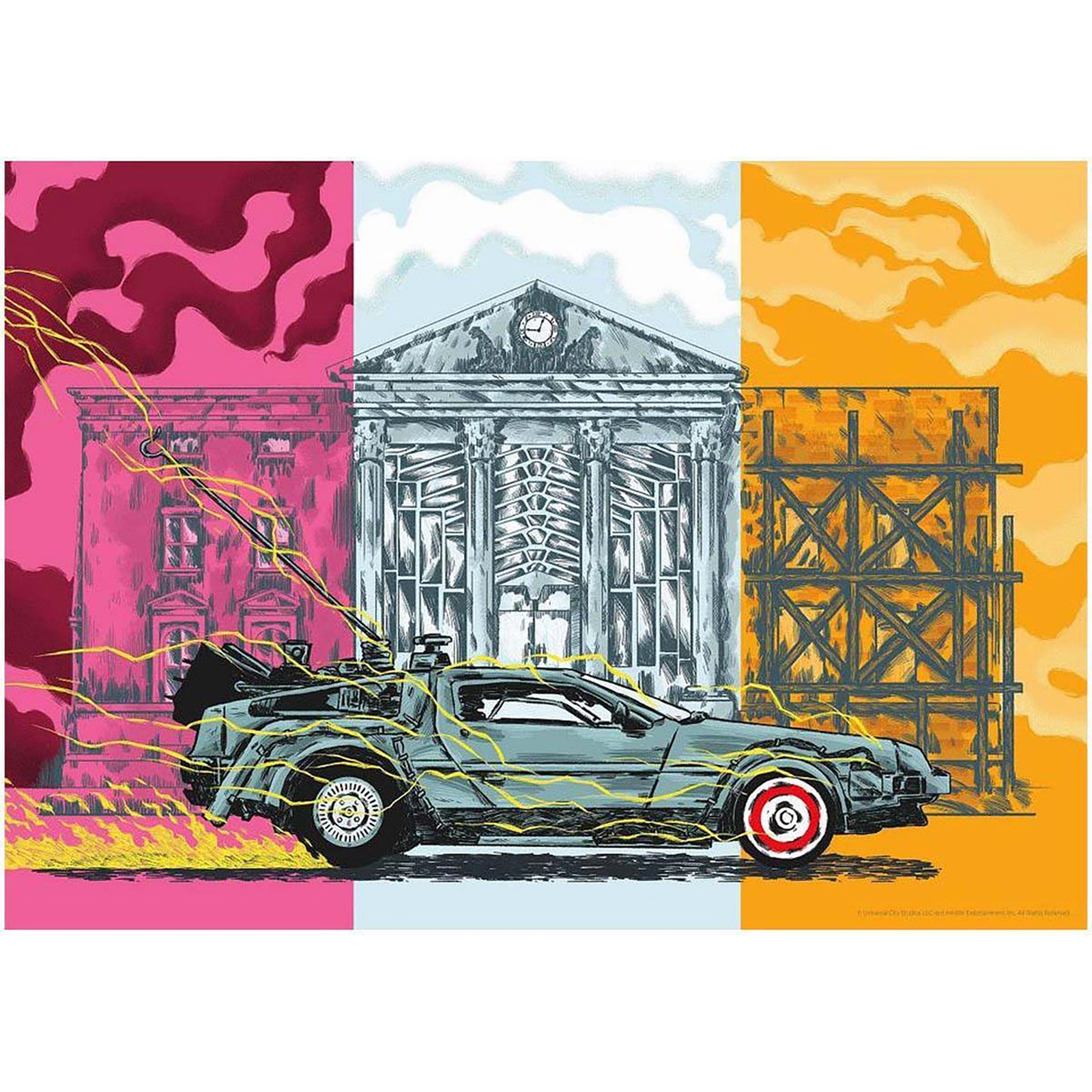 Click to view product details and reviews for Back To The Future Limited Edition Art Print.