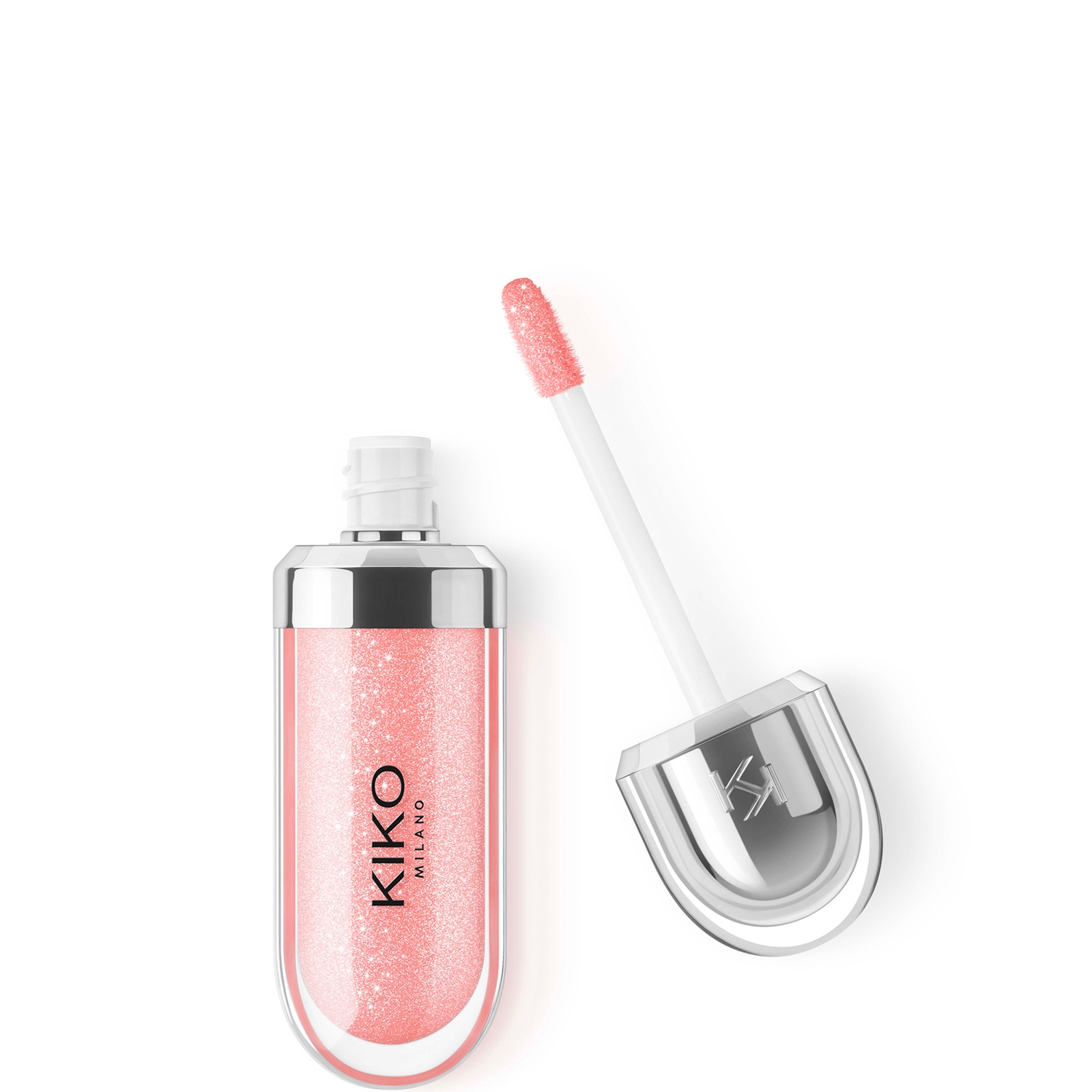 KIKO Milano 3D Hydra Lipgloss 6.5ml (Various Shades) - 04 Pearly Peach Rose