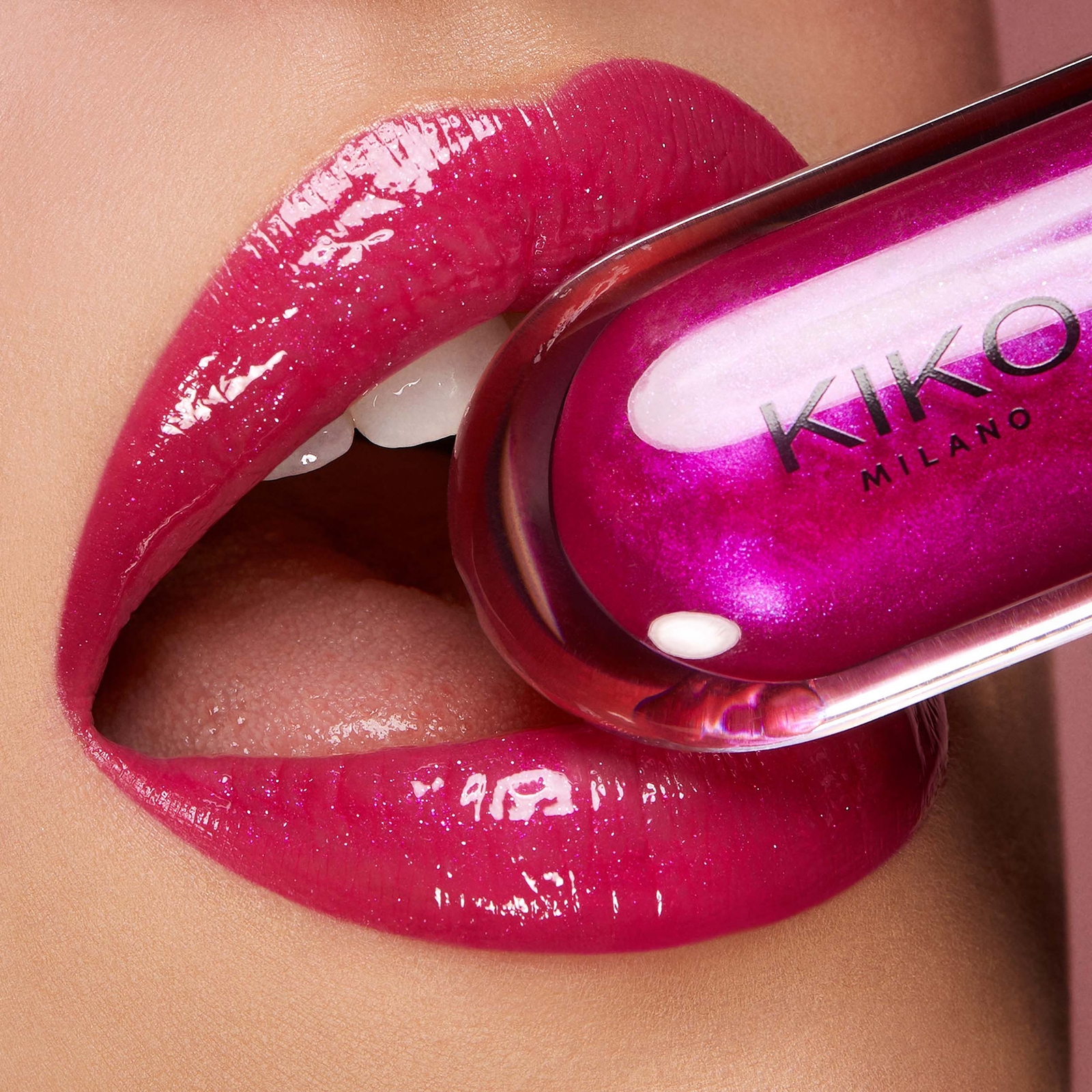 Thumbnail - KIKO Milano 3D Hydra Lipgloss 6.5ml (Various Shades) - 23 Magenta