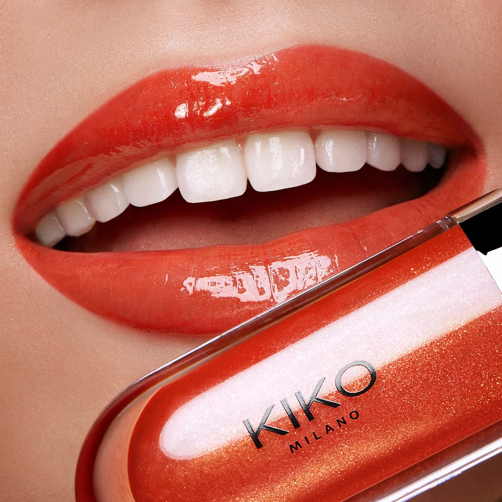 Thumbnail - KIKO Milano 3D Hydra Lipgloss 6,5 ml (Verschiedene Farbtöne) - 34 Pearly Blood Orange