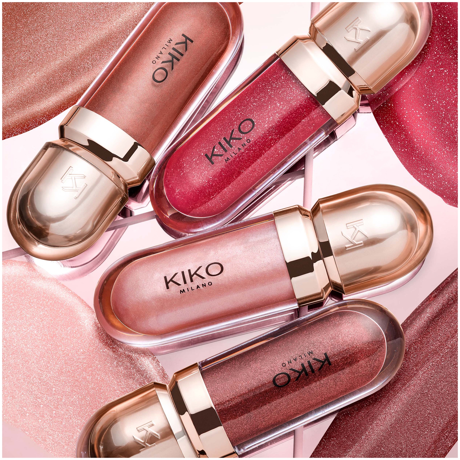 Thumbnail - KIKO Milano 3D Hydra Lipgloss – Limitierte Edition 6,5 ml (Verschiedene Farbtöne) - 43 Timeless Rose