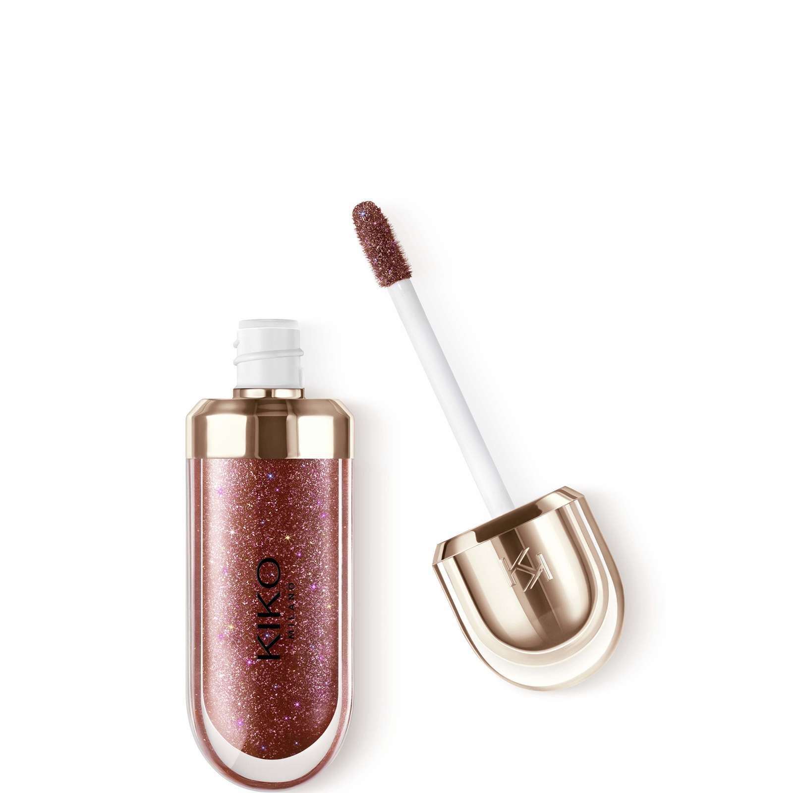 KIKO Milano 3D Hydra Lipgloss - Limited Edition 6.5ml (Various Shades) - 44 Disruptive Brown