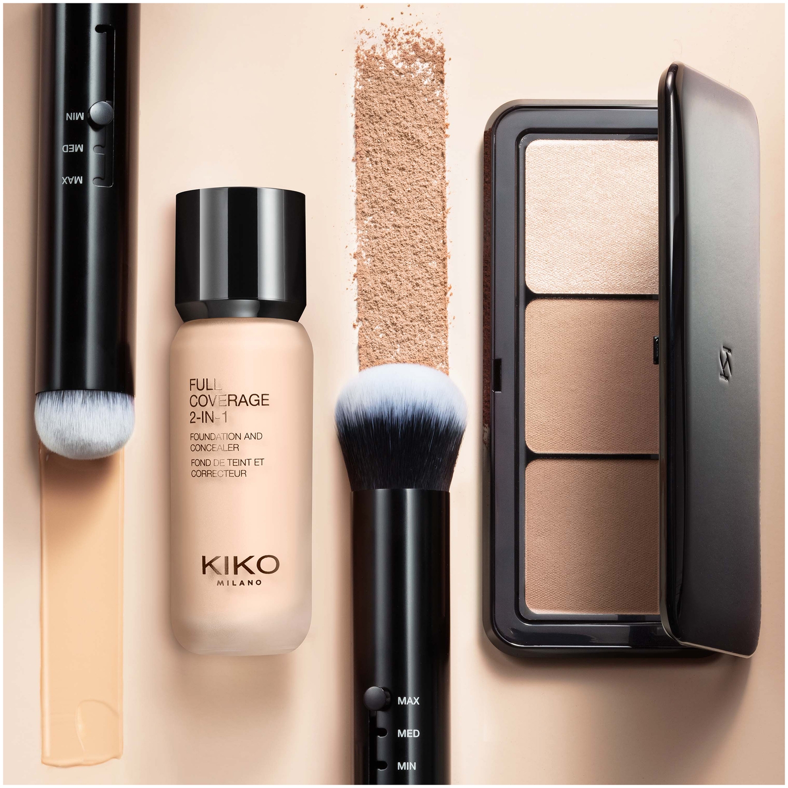 Thumbnail - KIKO Milano Contour Obsession Palette 7g (Various Shades) - 02 Medium