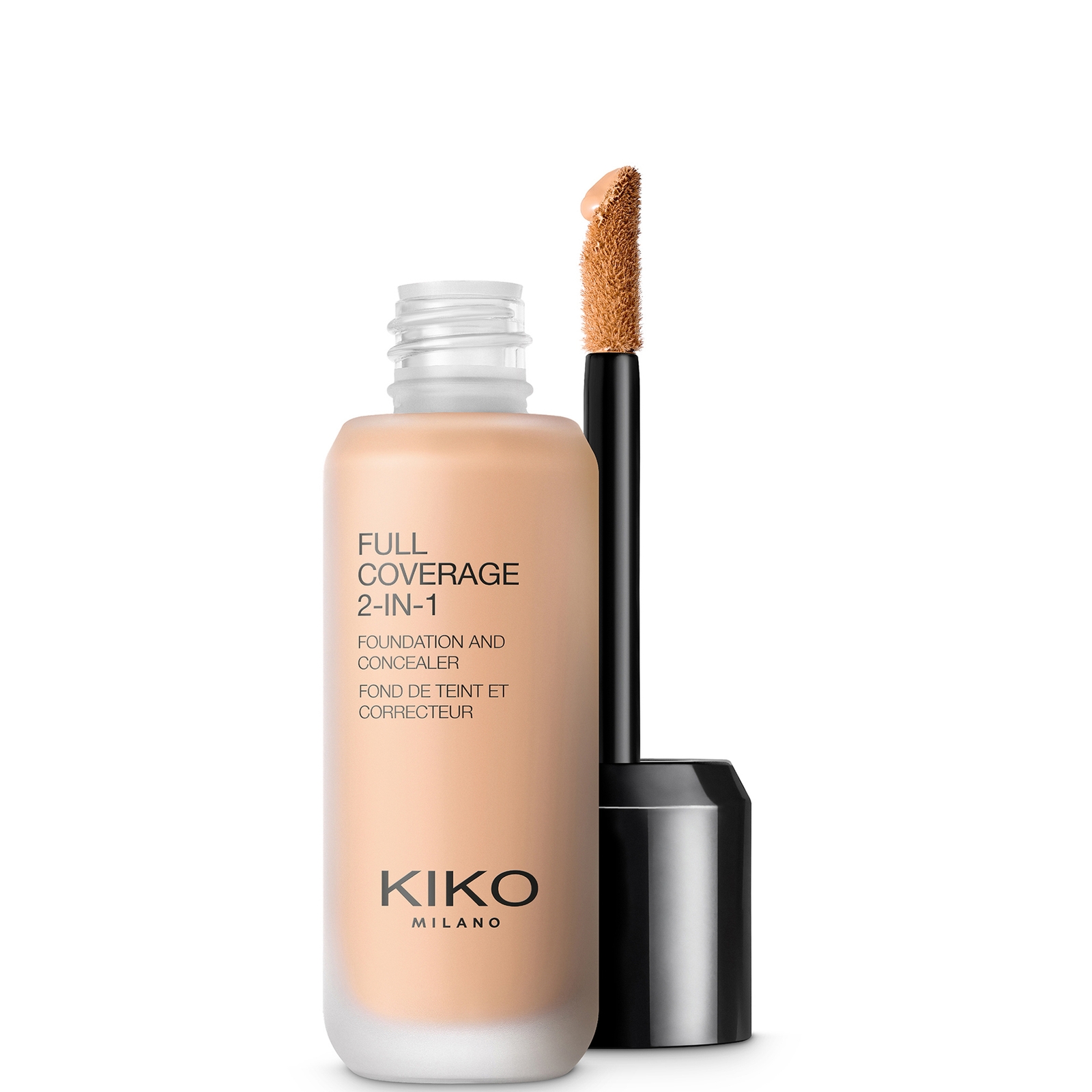 Image of KIKO Milano Full Coverage 2-in-1 Fondotinta e Correttore 25 ml (varie tonalità) - 20 Cool Rose051