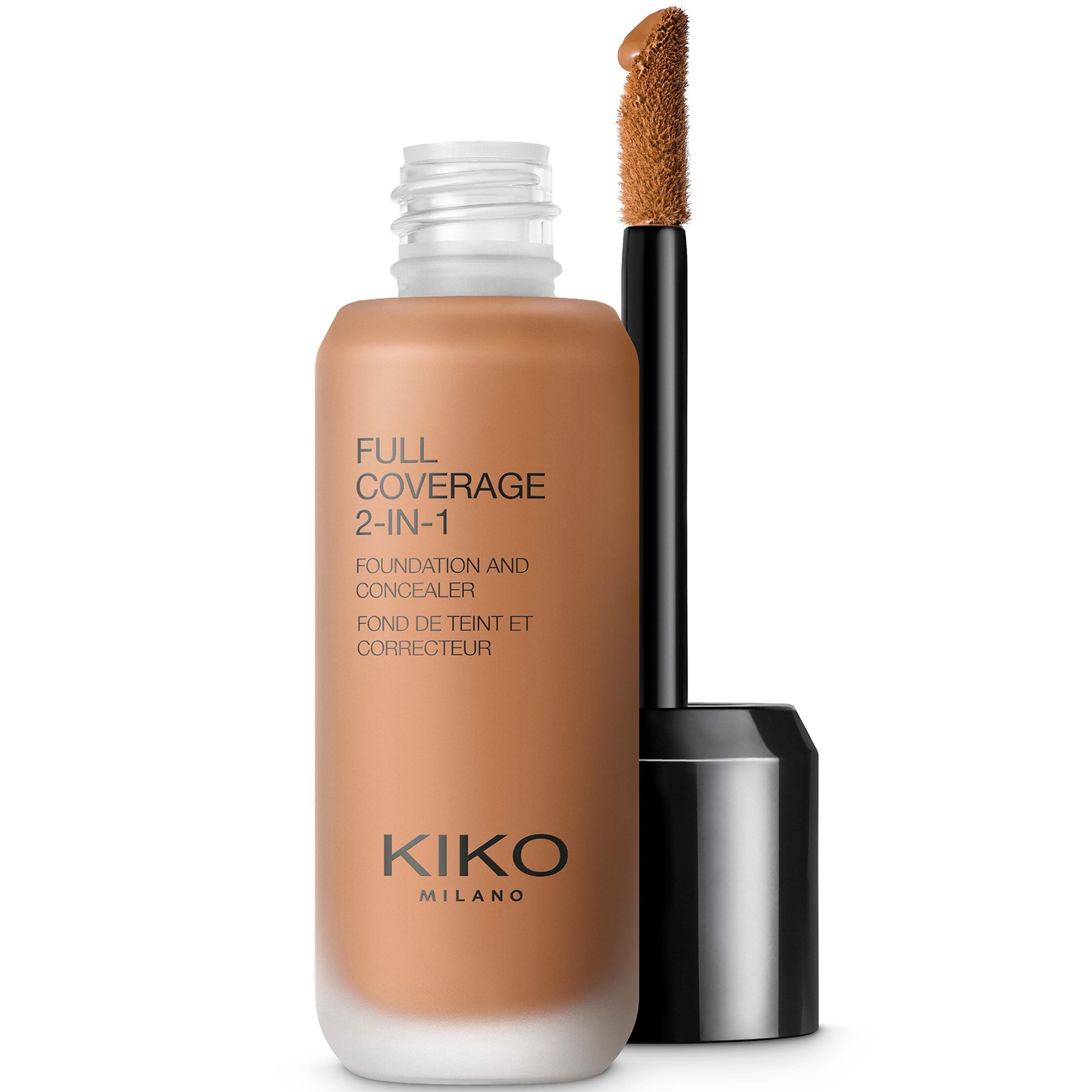 Image of KIKO Milano Full Coverage 2-in-1 Foundation and Concealer 25ml (Various Shades) - 145 Neutral