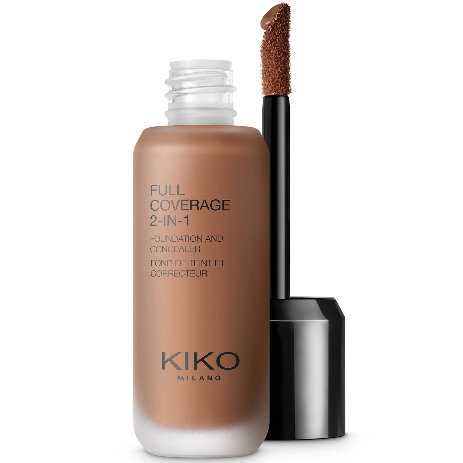 Image of KIKO Milano Full Coverage 2-in-1 Foundation and Concealer 25ml (Various Shades) - 170 Neutral