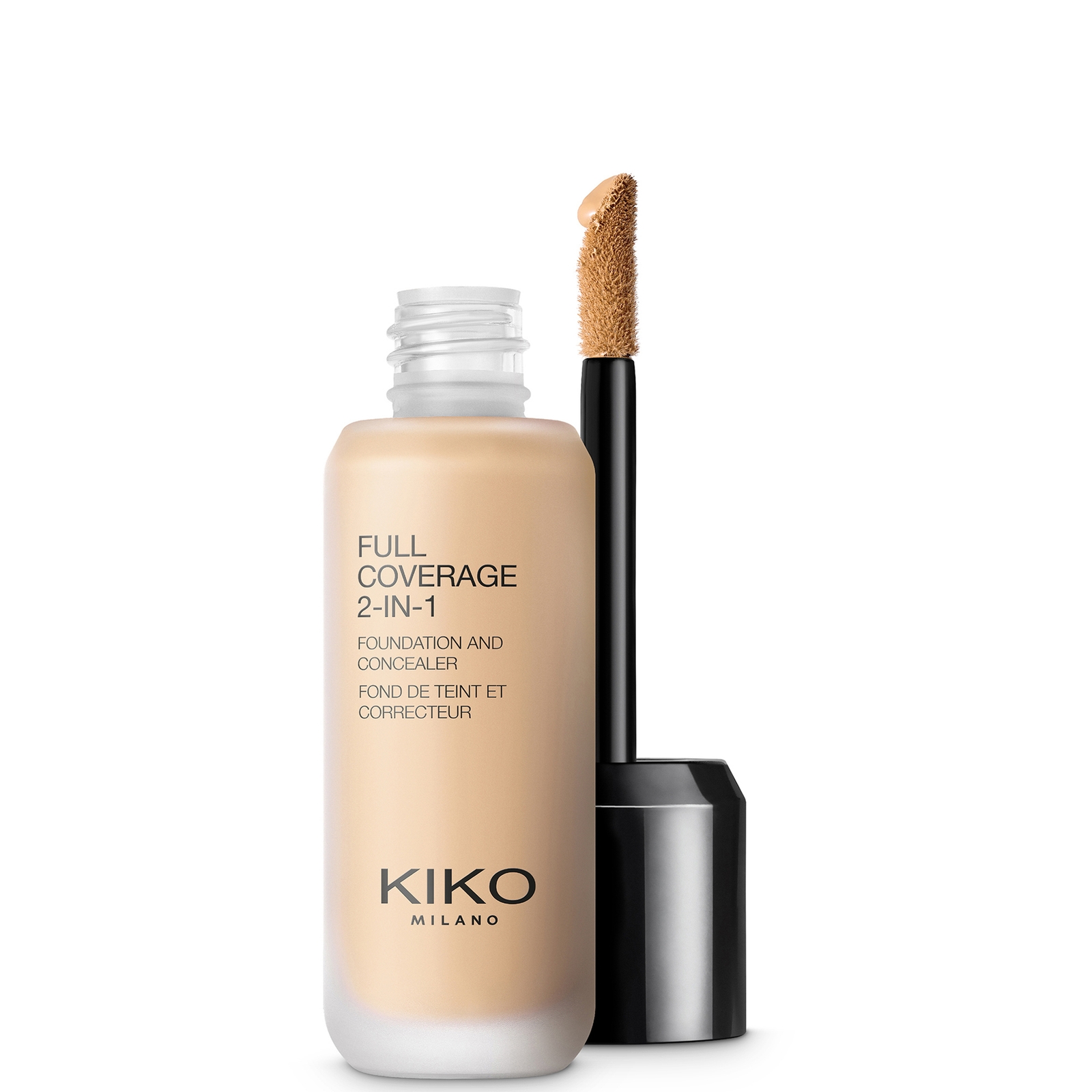 KIKO Milano Full Coverage 2-in-1 Foundation and Concealer 25ml (Various Shades) - 25 Neutral