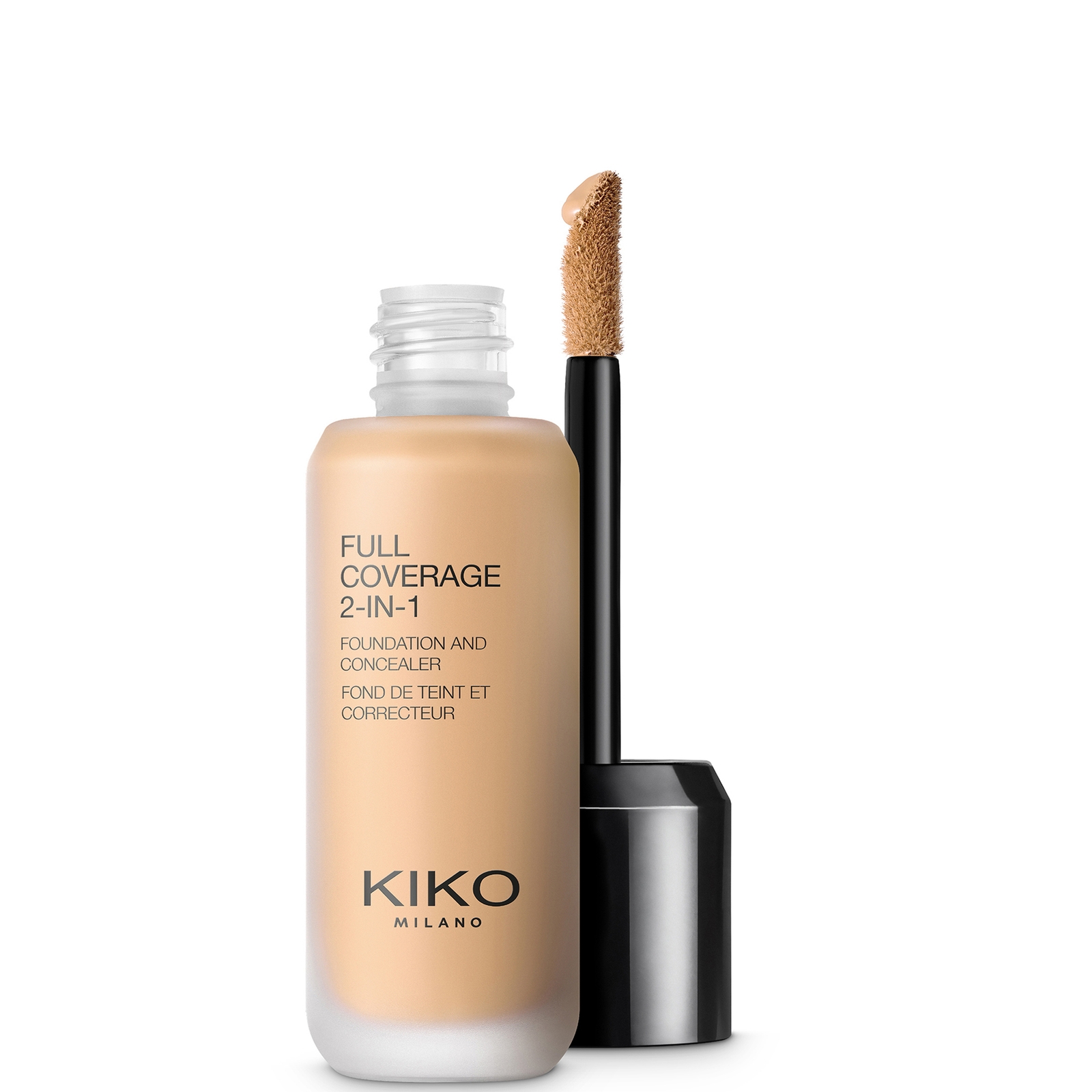 KIKO Milano Full Coverage 2-in-1 Foundation and Concealer 25ml (Various Shades) - 35 Neutral