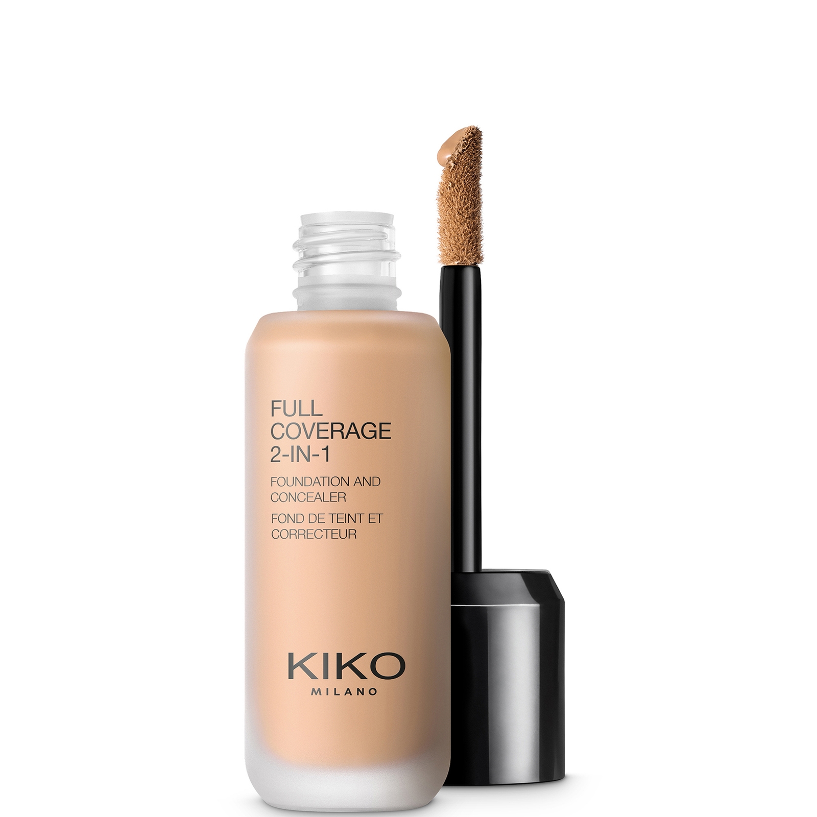 KIKO Milano Full Coverage 2-in-1 Foundation and Concealer 25ml (Various Shades) - 65 Neutral