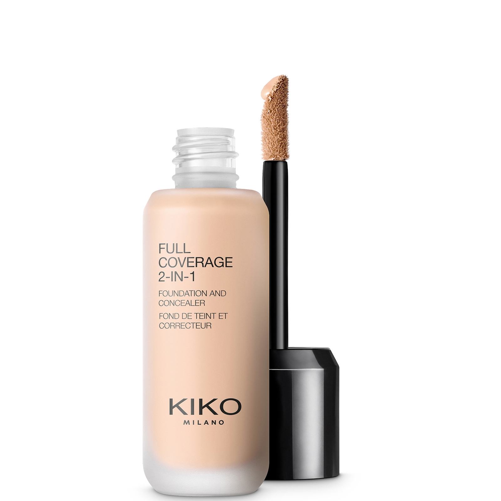 Image of KIKO Milano Full Coverage 2-in-1 Fondotinta e Correttore 25 ml (varie tonalità) - 15 Warm Rose051