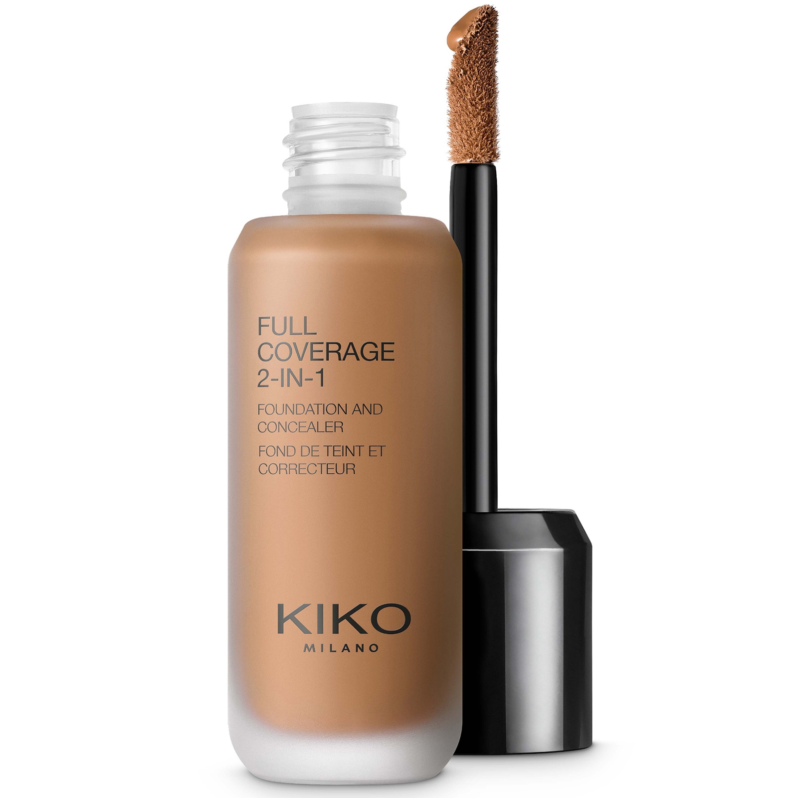 Image of KIKO Milano Full Coverage 2-in-1 Foundation and Concealer 25ml (Various Shades) - 120 Neutral