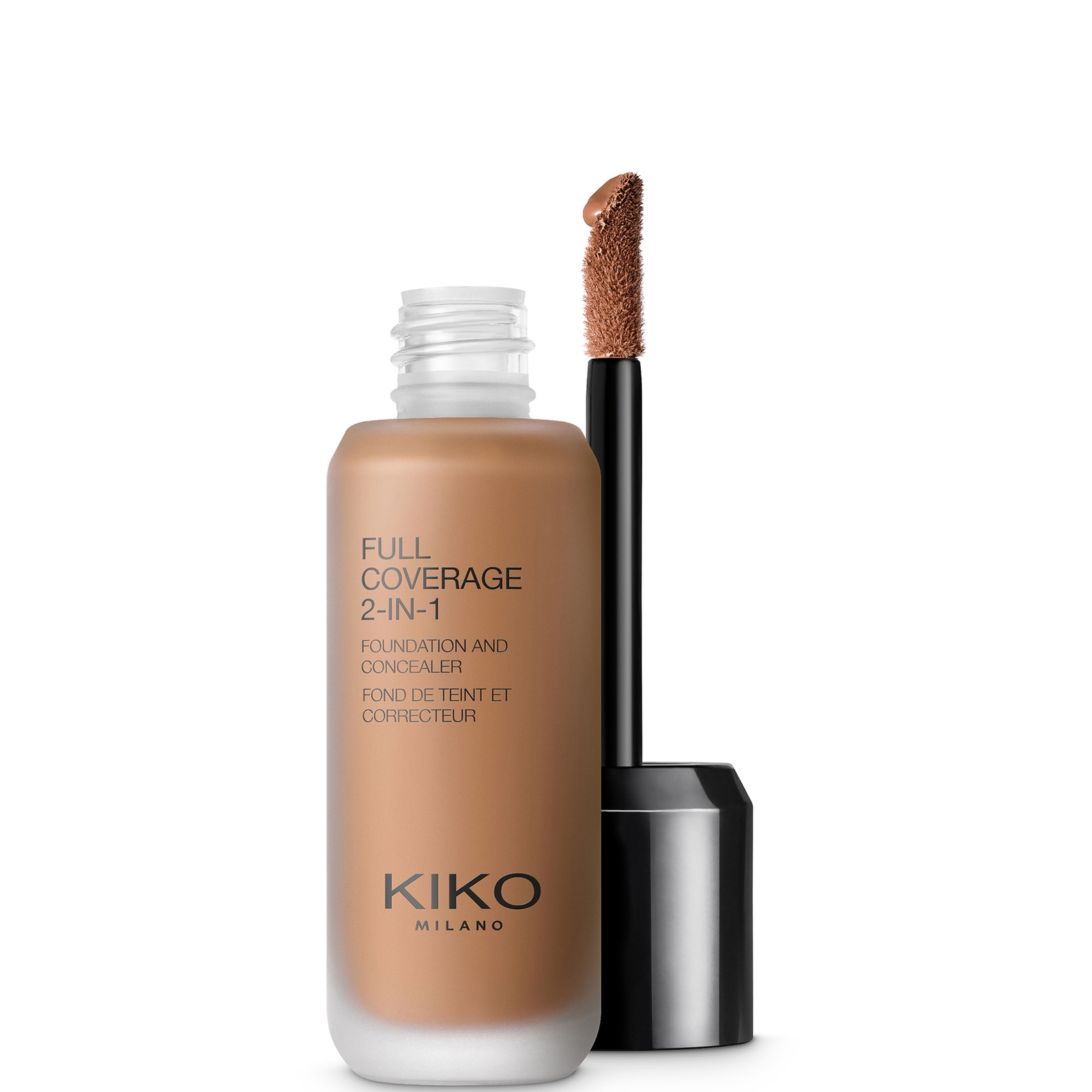 KIKO Milano Full Coverage 2-in-1 Foundation and Concealer 25ml (Various Shades) - 125 Neutral