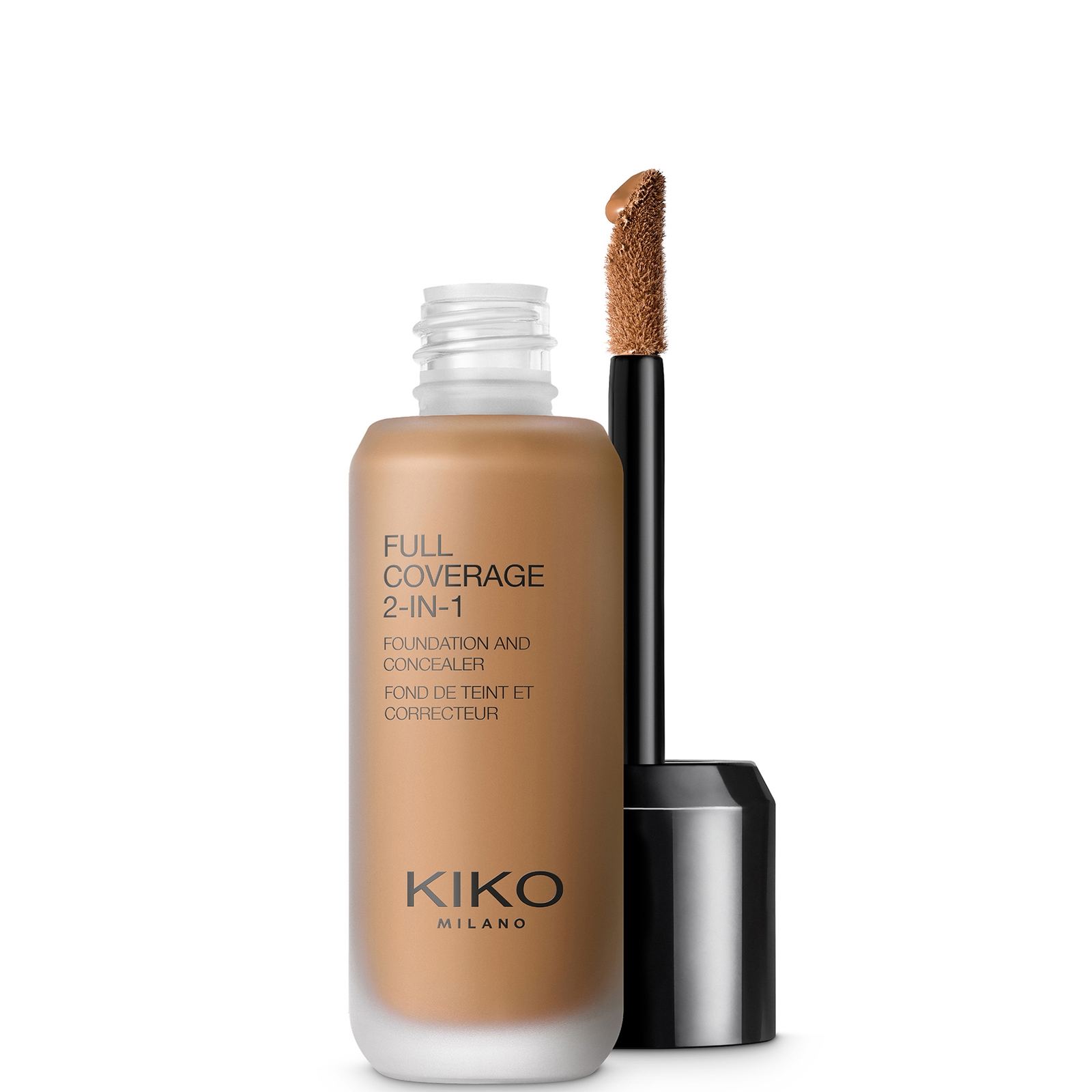 Image of KIKO Milano Full Coverage 2-in-1 Fondotinta e Correttore 25 ml (varie tonalità) - 120 Warm Beige051