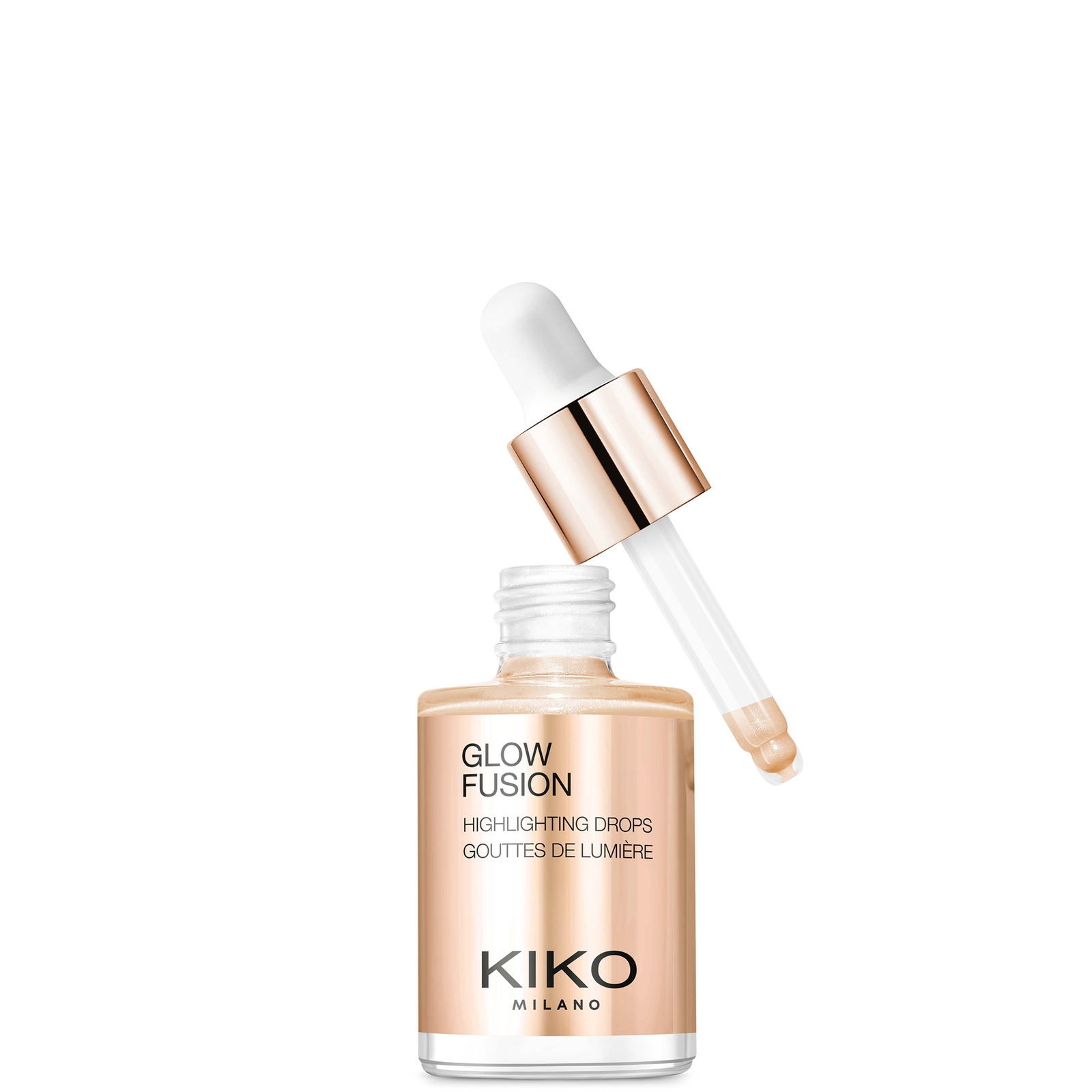 KIKO Milano Glow Fusion Highlighting Drops 10ml (Various Shades) - 03 Gold Mine