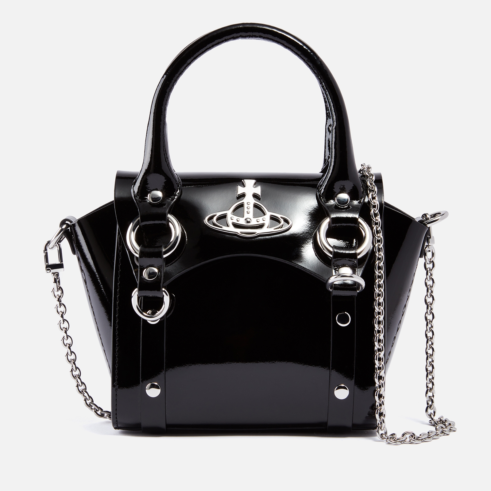 Vivienne Westwood Betty Mini Patent-Leather Bag