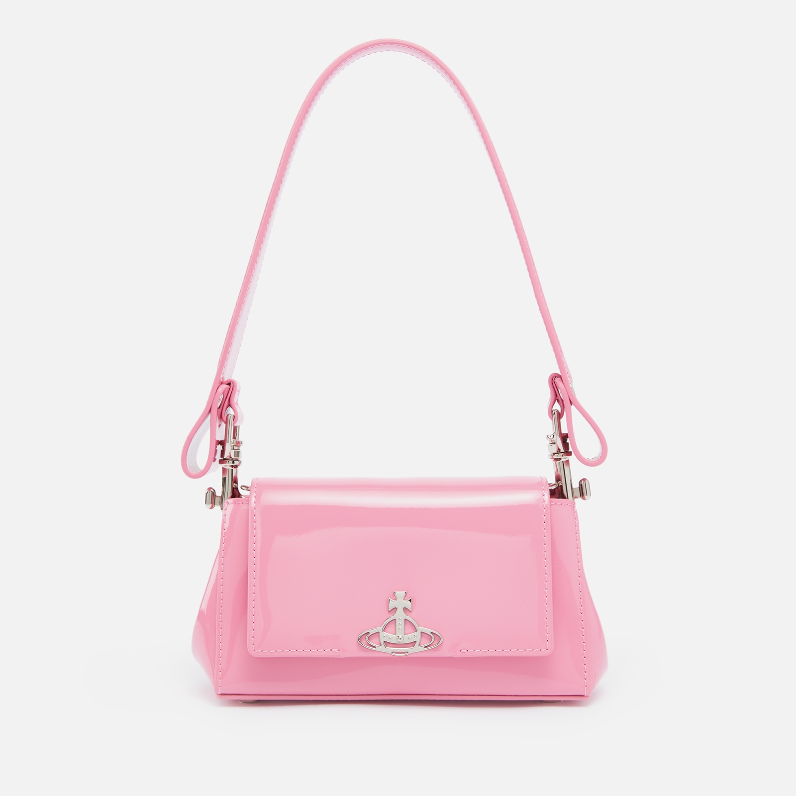 Vivienne Westwood Small Hazel Patent-Leather Bag