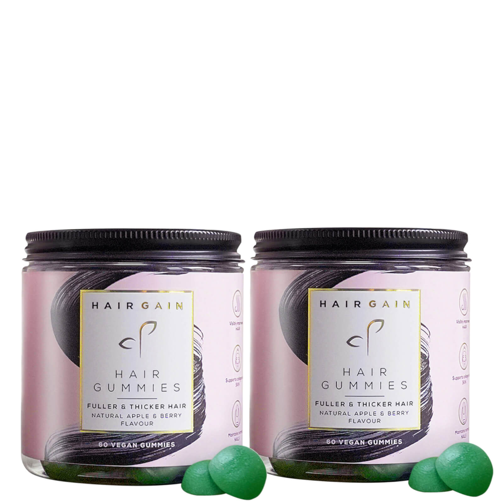 

Hair Gain Gummies Duo