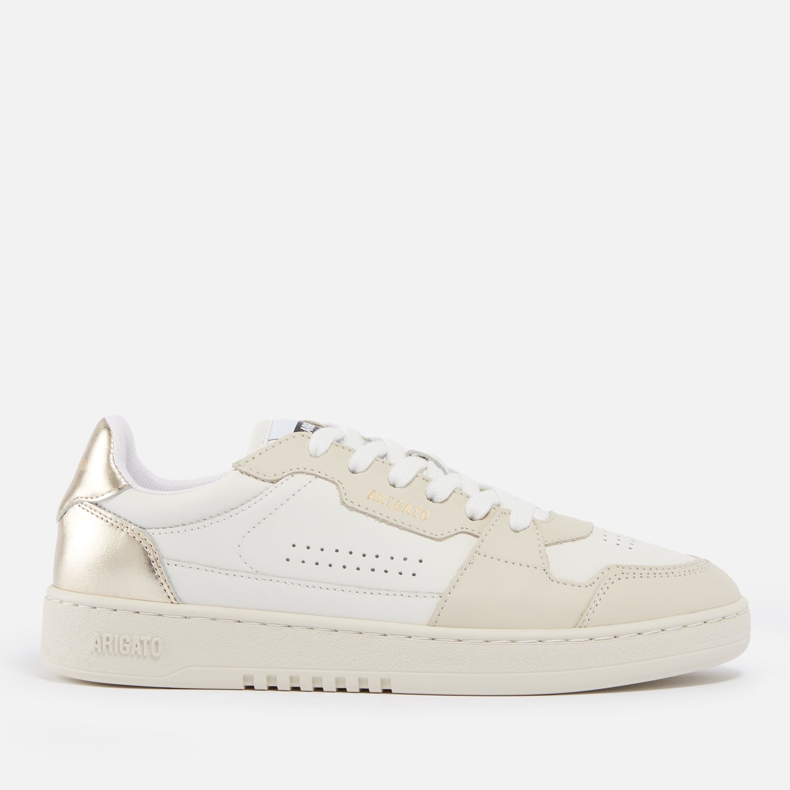 Axel Arigato Beige Dice Lo Leather Trainers - Uk Women's Size 5 - Image 1