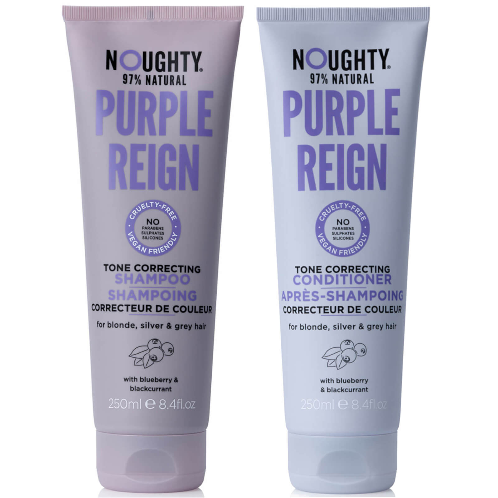 Noughty Purple Reign Shampoo And Conditioner Duo Bundle