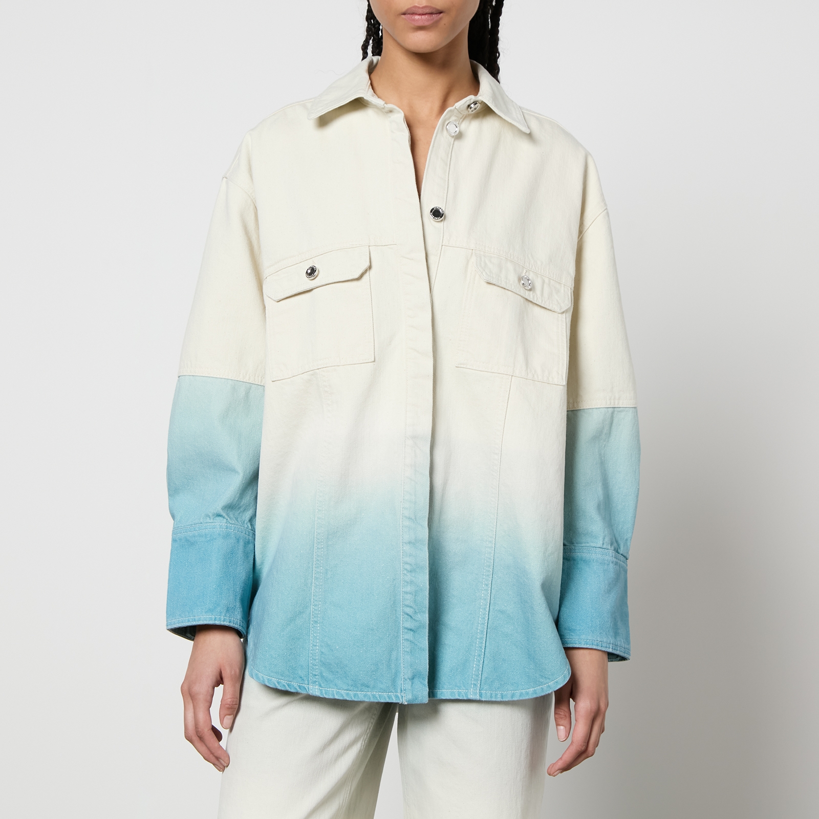 Stine Goya Phoenix Tie-Dye Denim Jacket - XXS