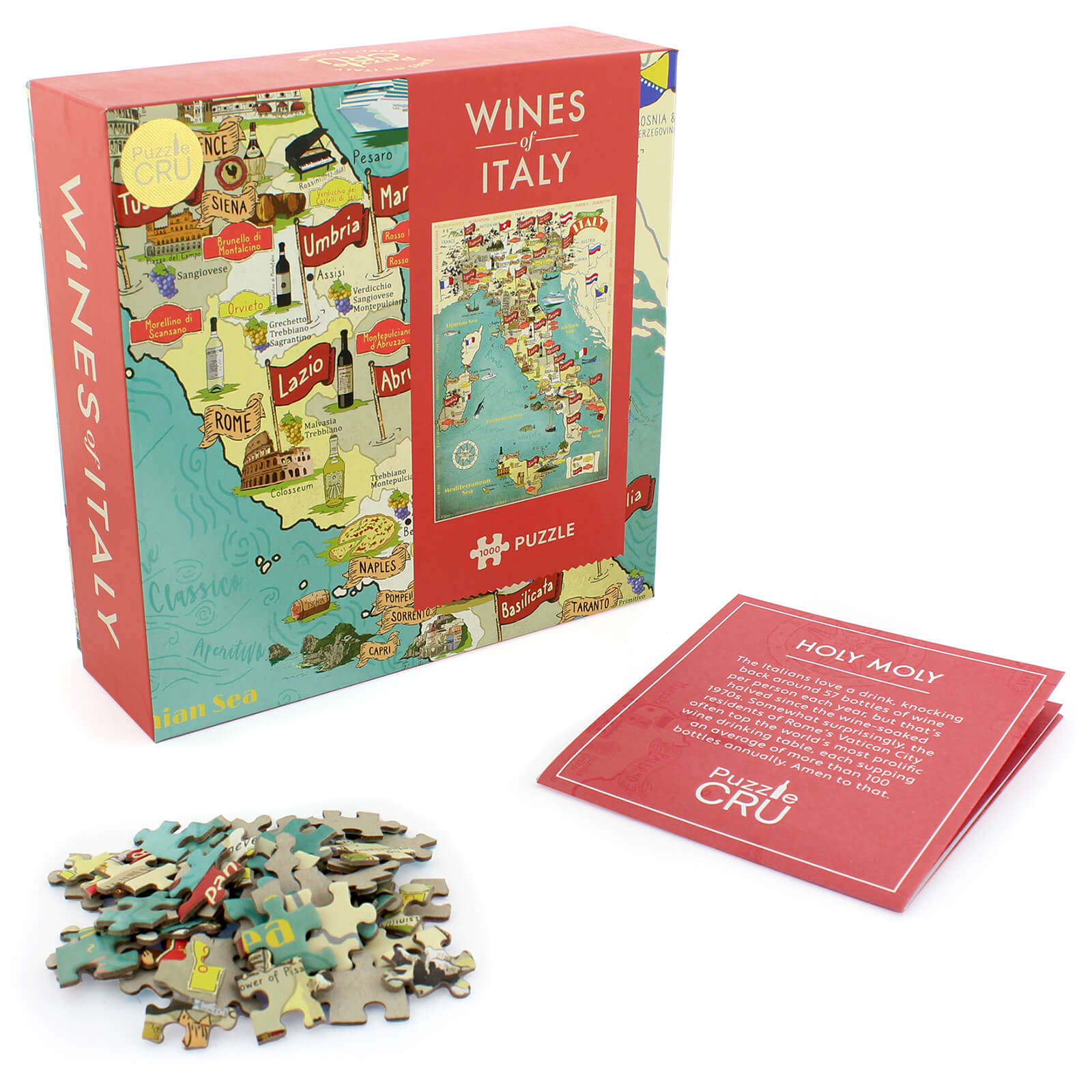 Image of Wines Of Italy - 1000 Piece Jigsaw Puzzle