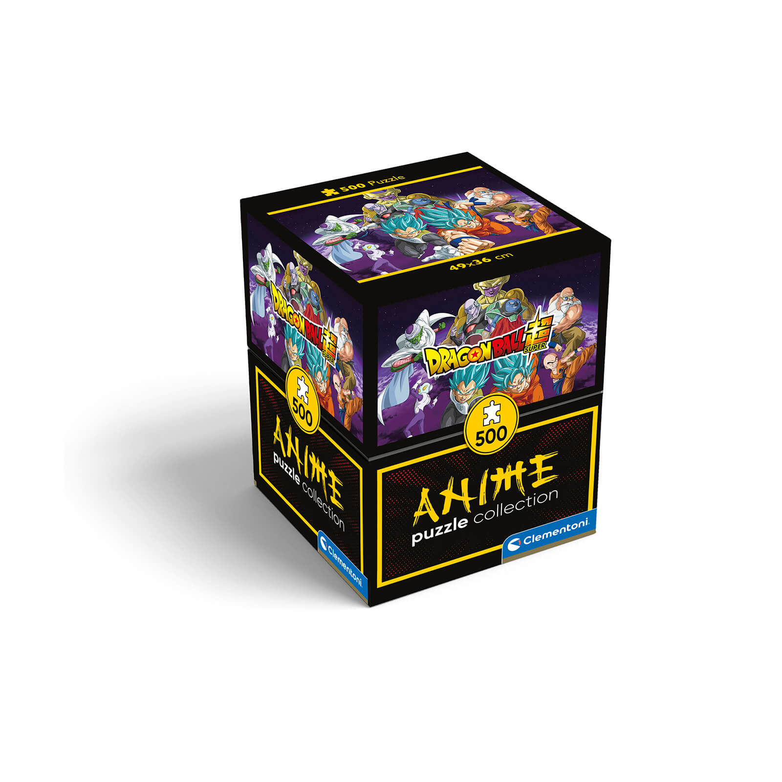 Image of Clementoni Dragonball Cube 500 Piece Jigsaw Puzzle 1
