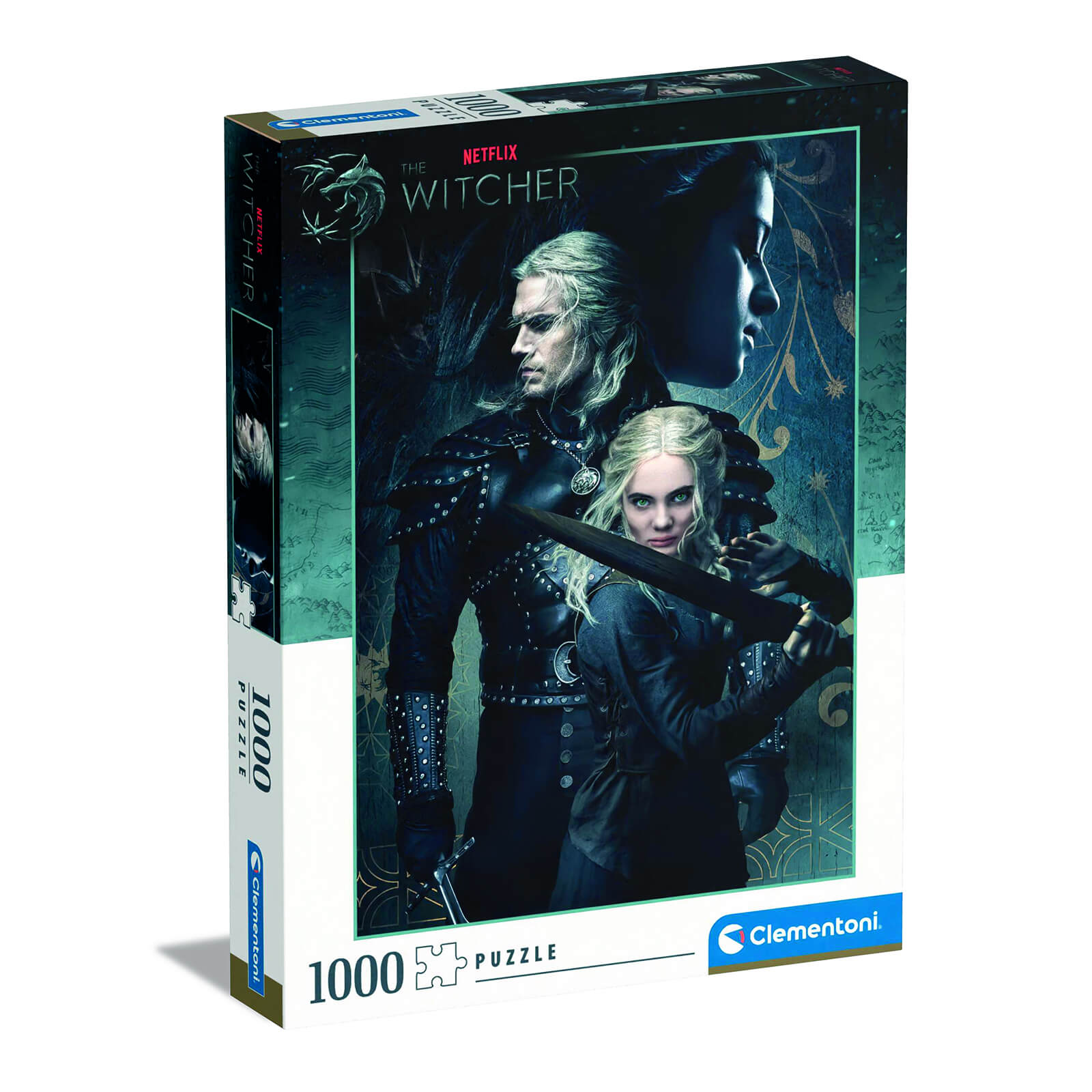Image of Clementoni The Witcher 1000 Piece Jigsaw Puzzle