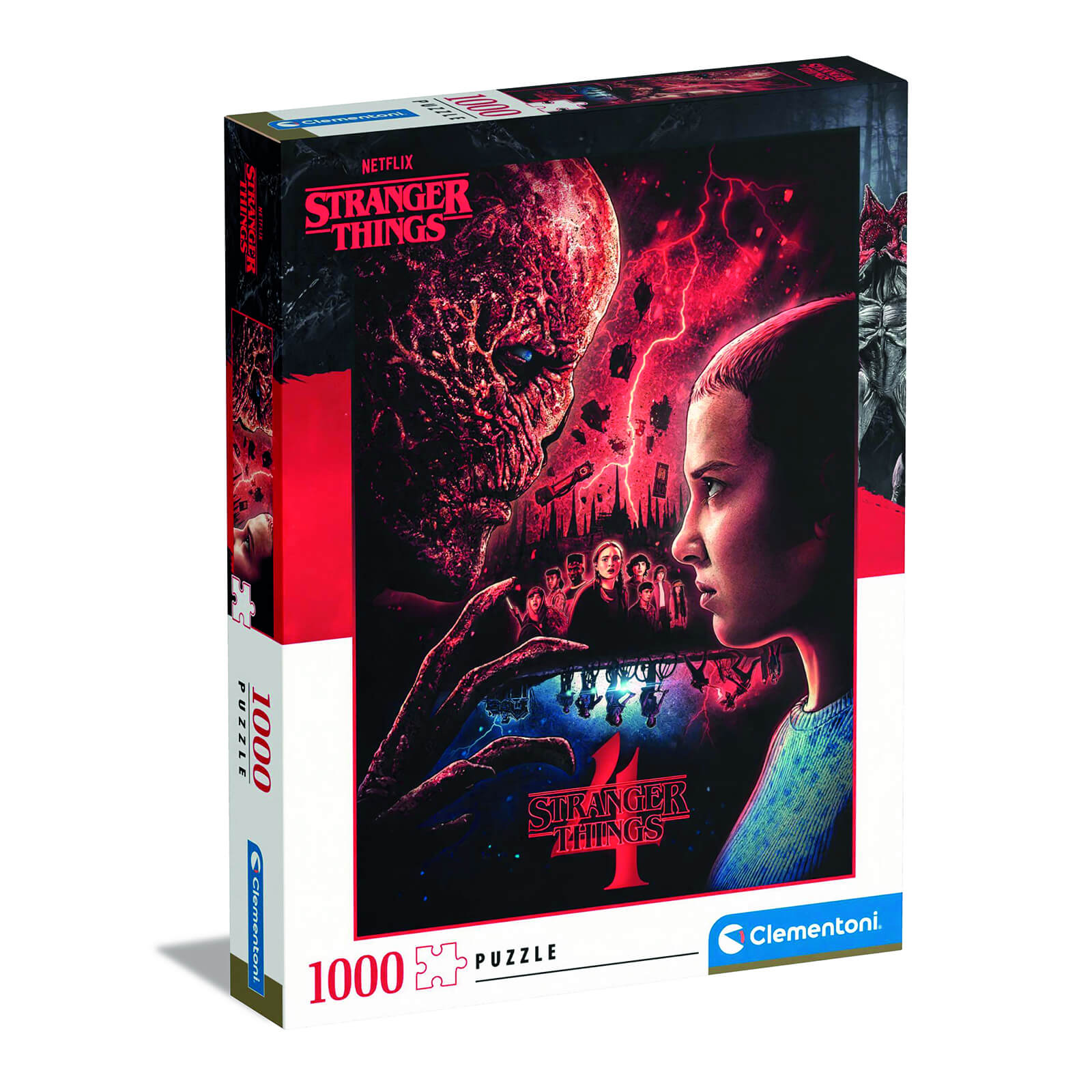 Image of Clementoni Stranger Things Series 4 1000 Piece Jigsaw Puzzle 2