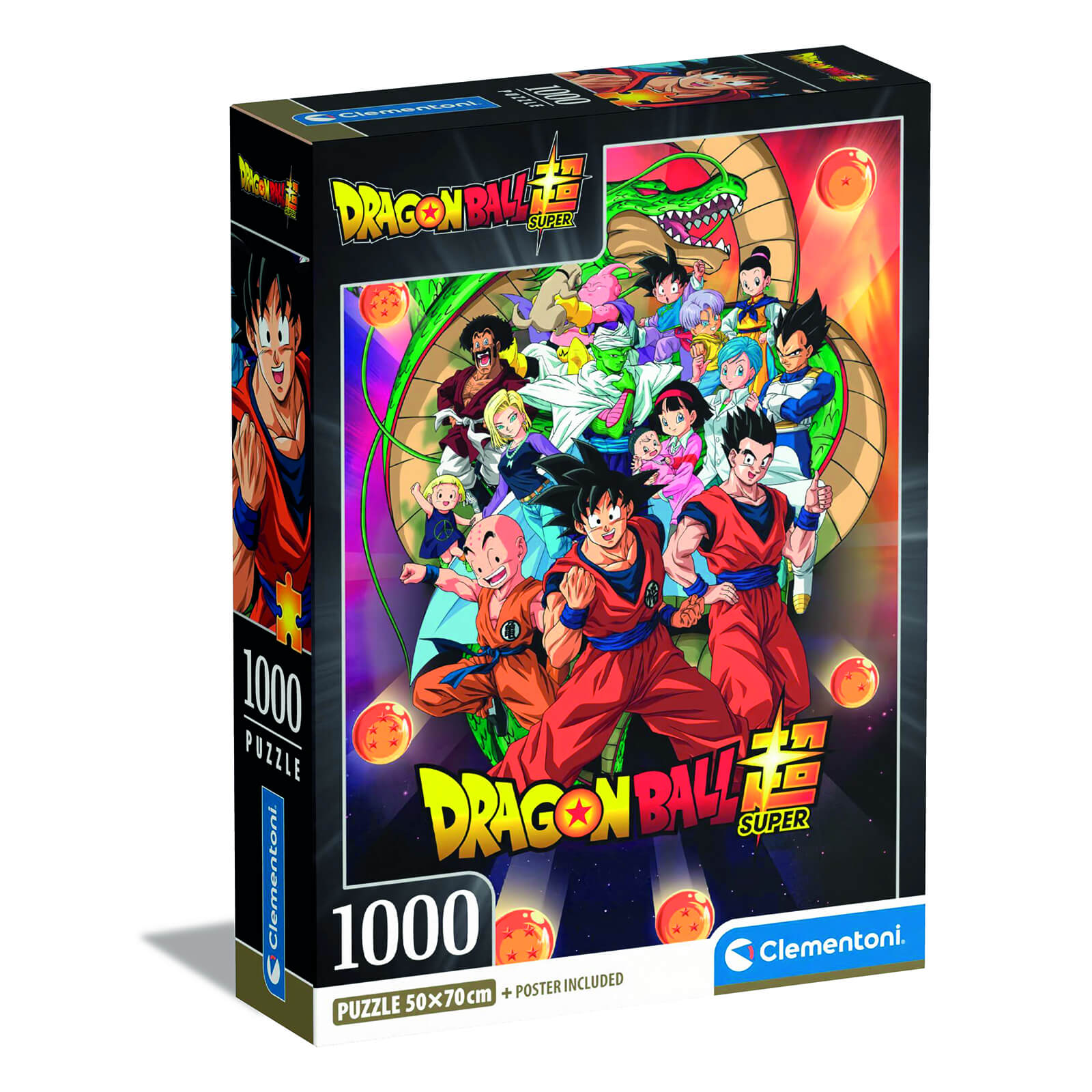 Clementoni Dragonball Portrait 1000 Piece Jigsaw Puzzle