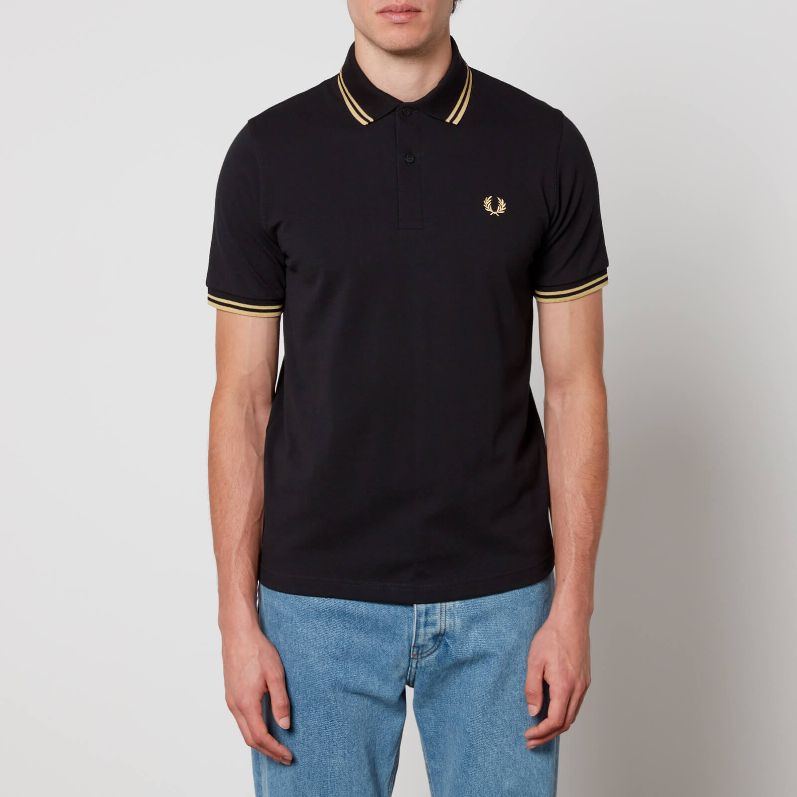 Fred Perry Made in England Cotton-Piqué Polo Shirt - 42 /XL