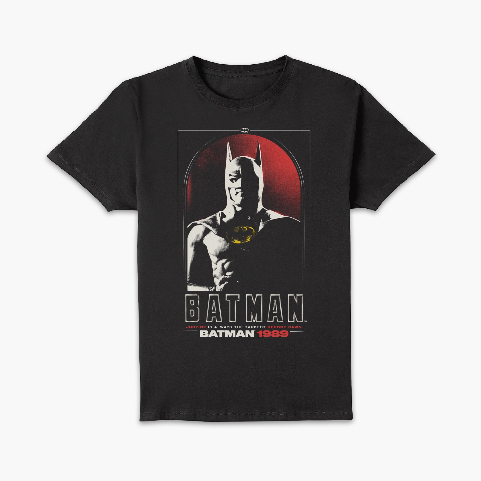 BATMAN Justice Unisex T-Shirt - Black - 3XL - Schwarz