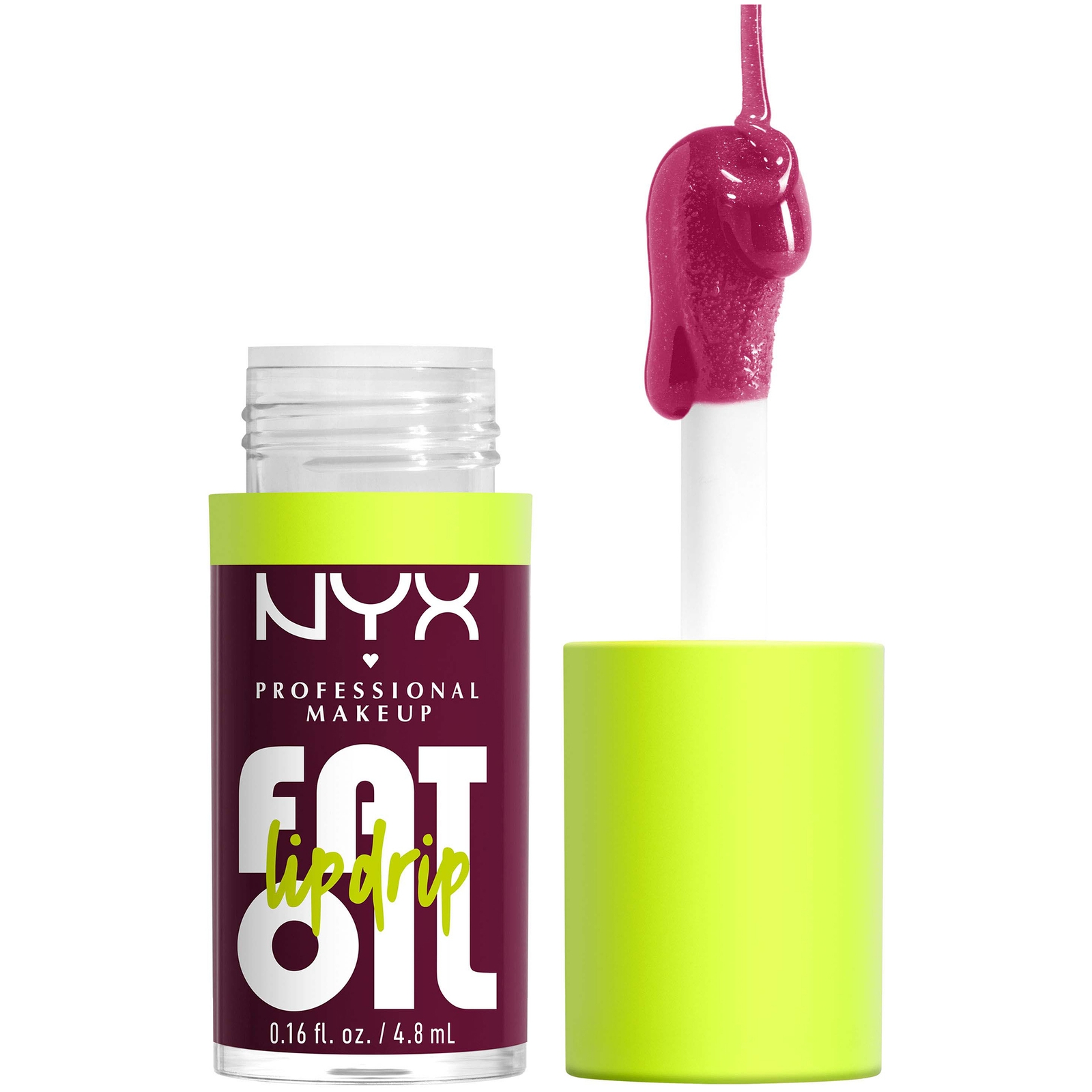NYX Professional Makeup Fat Oil Lip Drip 12H Hydration Non-Sticky Finish Lip Gloss 4.8ml (Various Sh