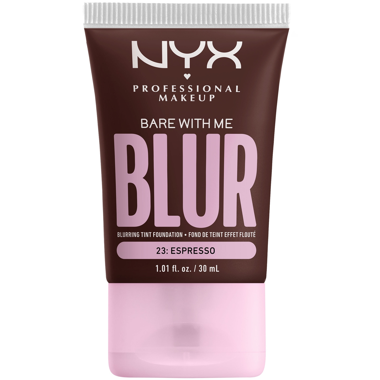 Nyx Professional Makeup Bare With Me Blur Tint Foundation 30ml (varios Shades) - Espresso In White