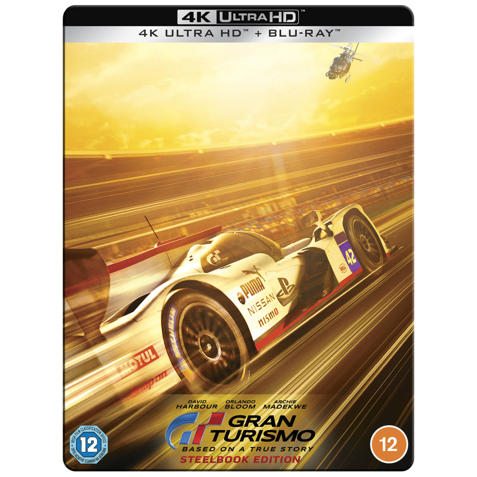 Click to view product details and reviews for Gran Turismo Based On A True Story 4k Ultra Hd Steelbook 2 Gold Orange.