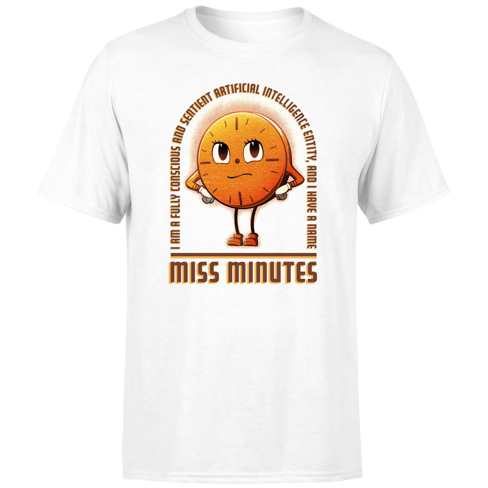 My Name Is Miss Minutes Men's T-Shirt - White - XS - Bianco