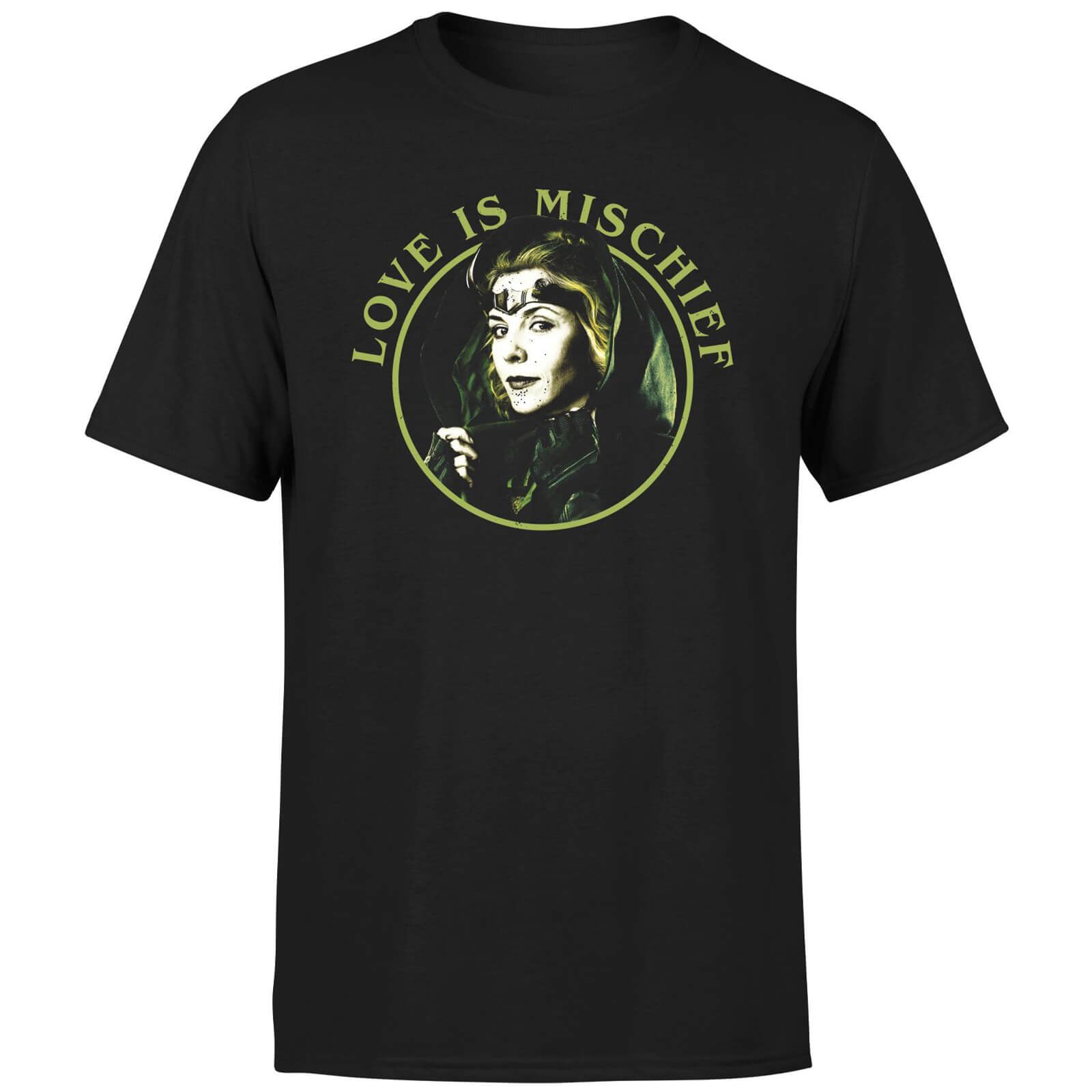 

Love Is Mischief DARK Men's T-Shirt - Black - XS - Nero