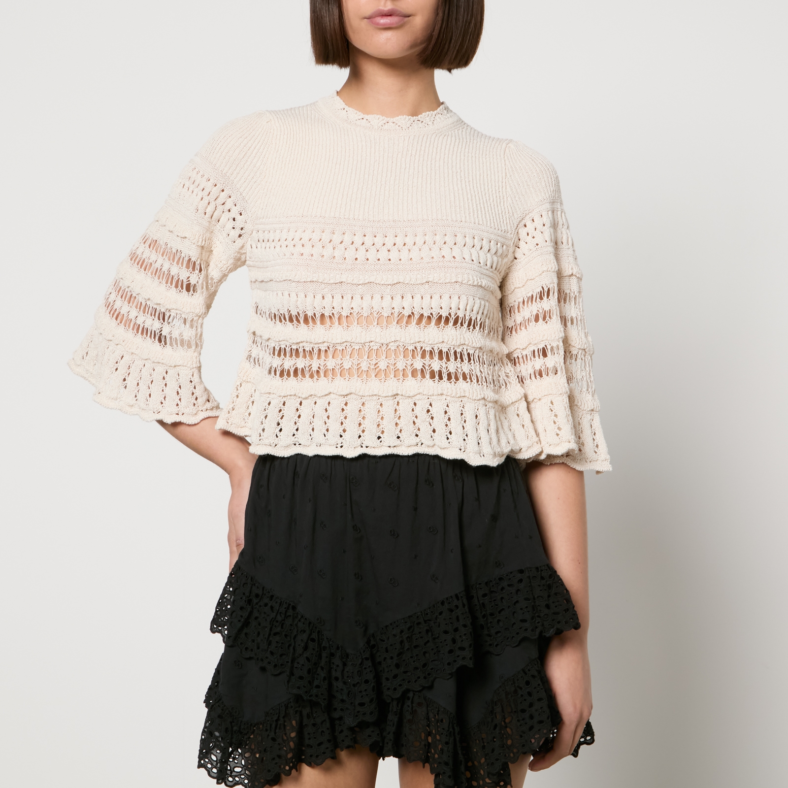 Marant Etoile Frizy Crocheted Jumper - FR 36/UK 8