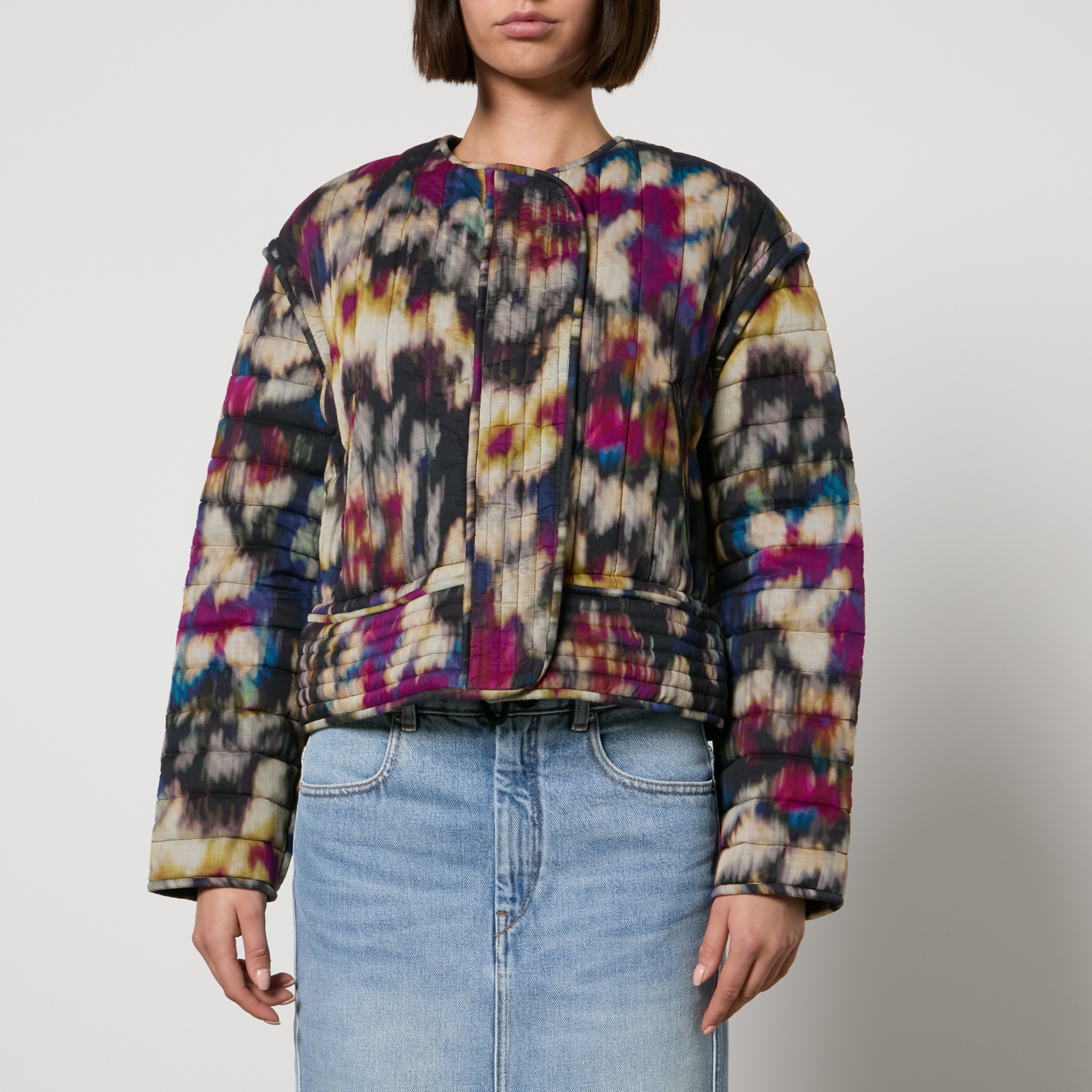 Marant Etoile Gelio Quilted Cotton Jacket - FR 34/UK 6